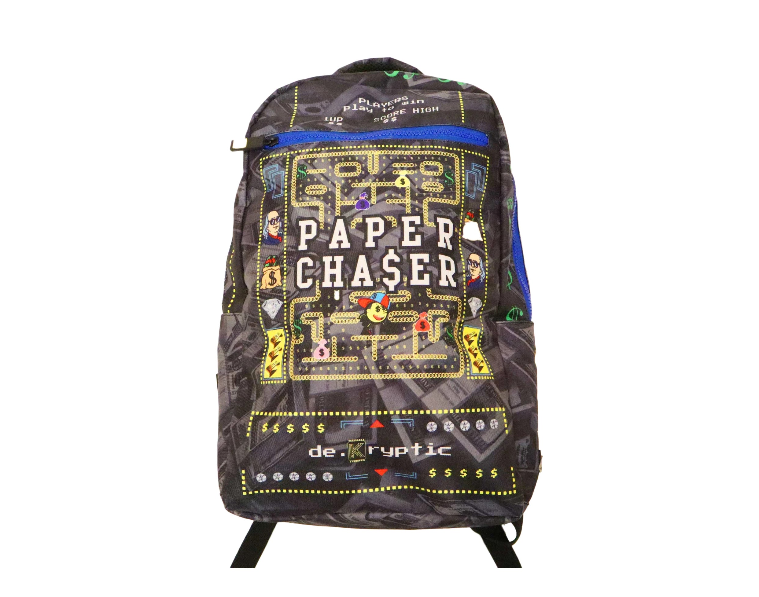 DeKryptic x Pac-Man - Paper Chaser Augmented Reality Backpack