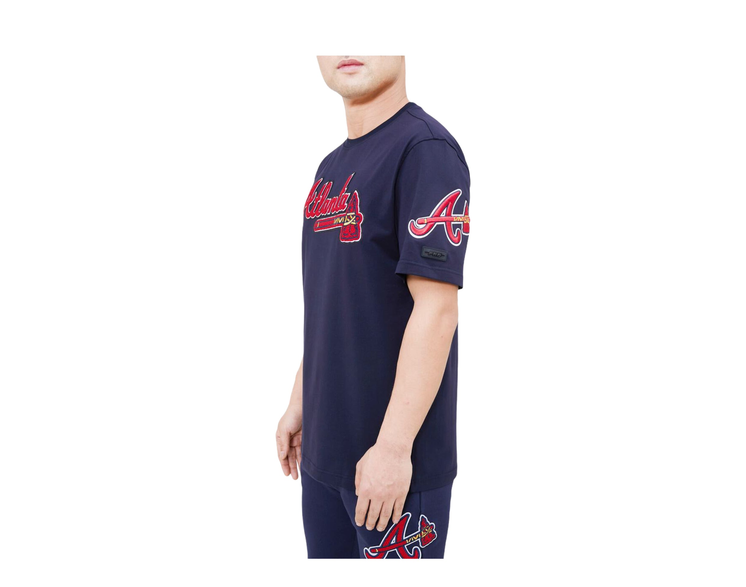 Men's Champion Navy Columbus Clippers Jersey Long Sleeve T-Shirt