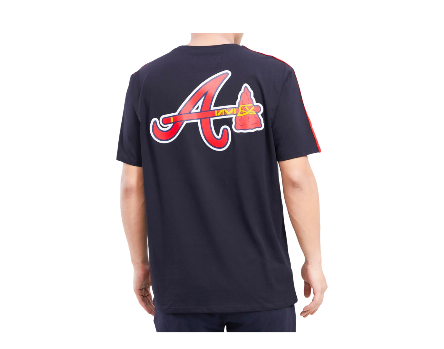 Pro Standard MLB Atlanta Braves Logo Pro Team Taping Shirt