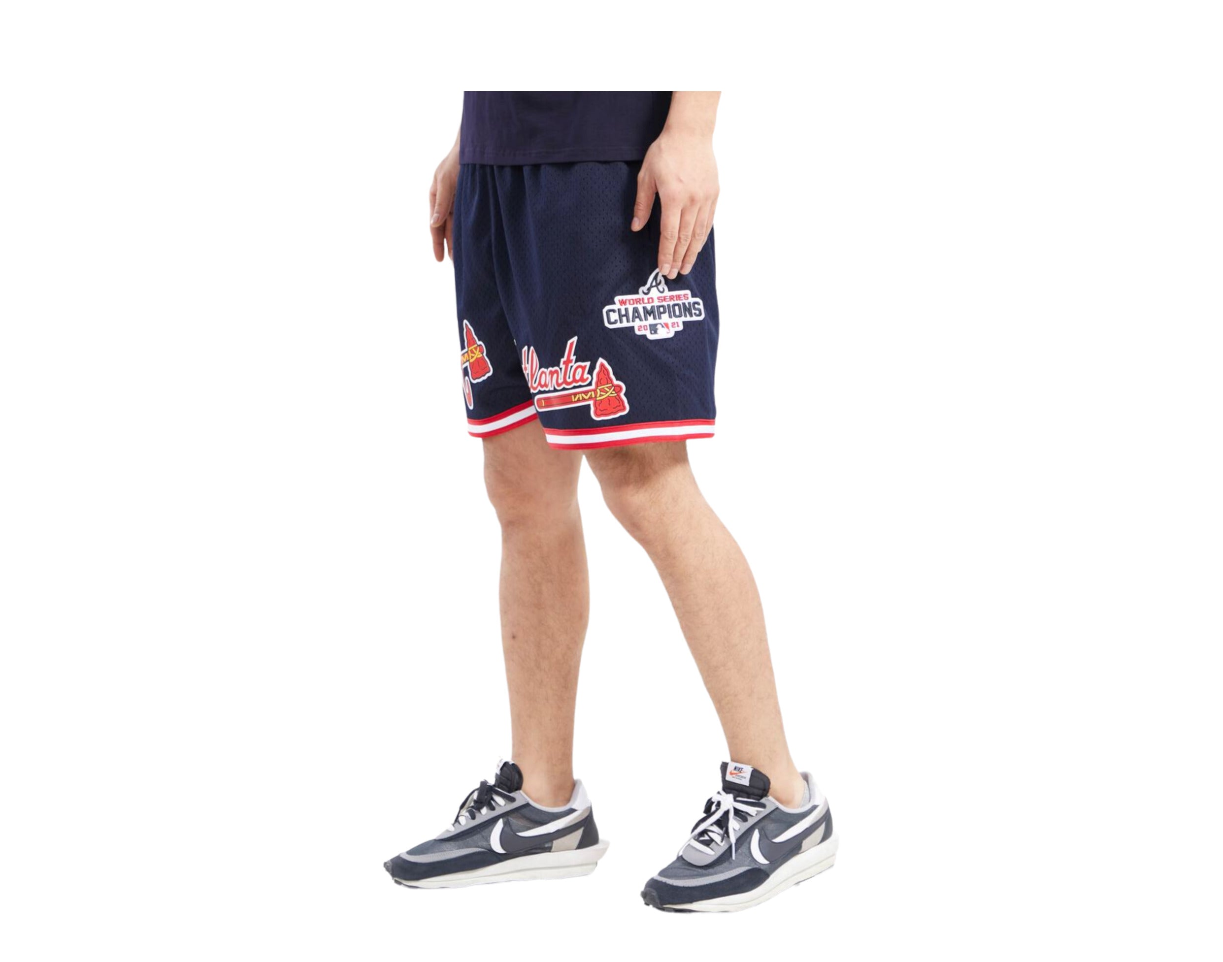 Pro Standard MLB Atlanta Braves Logo Mesh Shorts