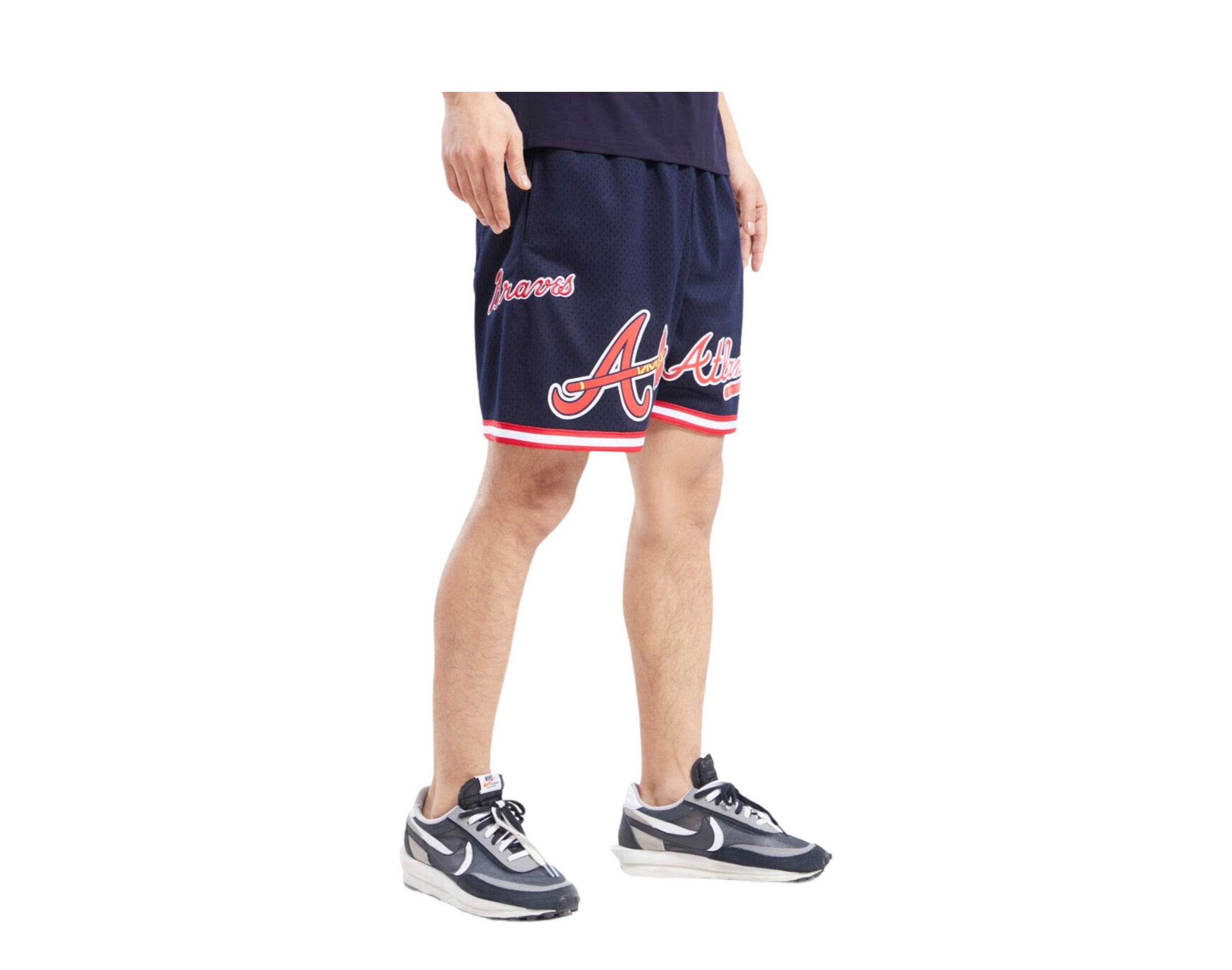 Pro Standard MLB Atlanta Braves Logo Mesh Shorts