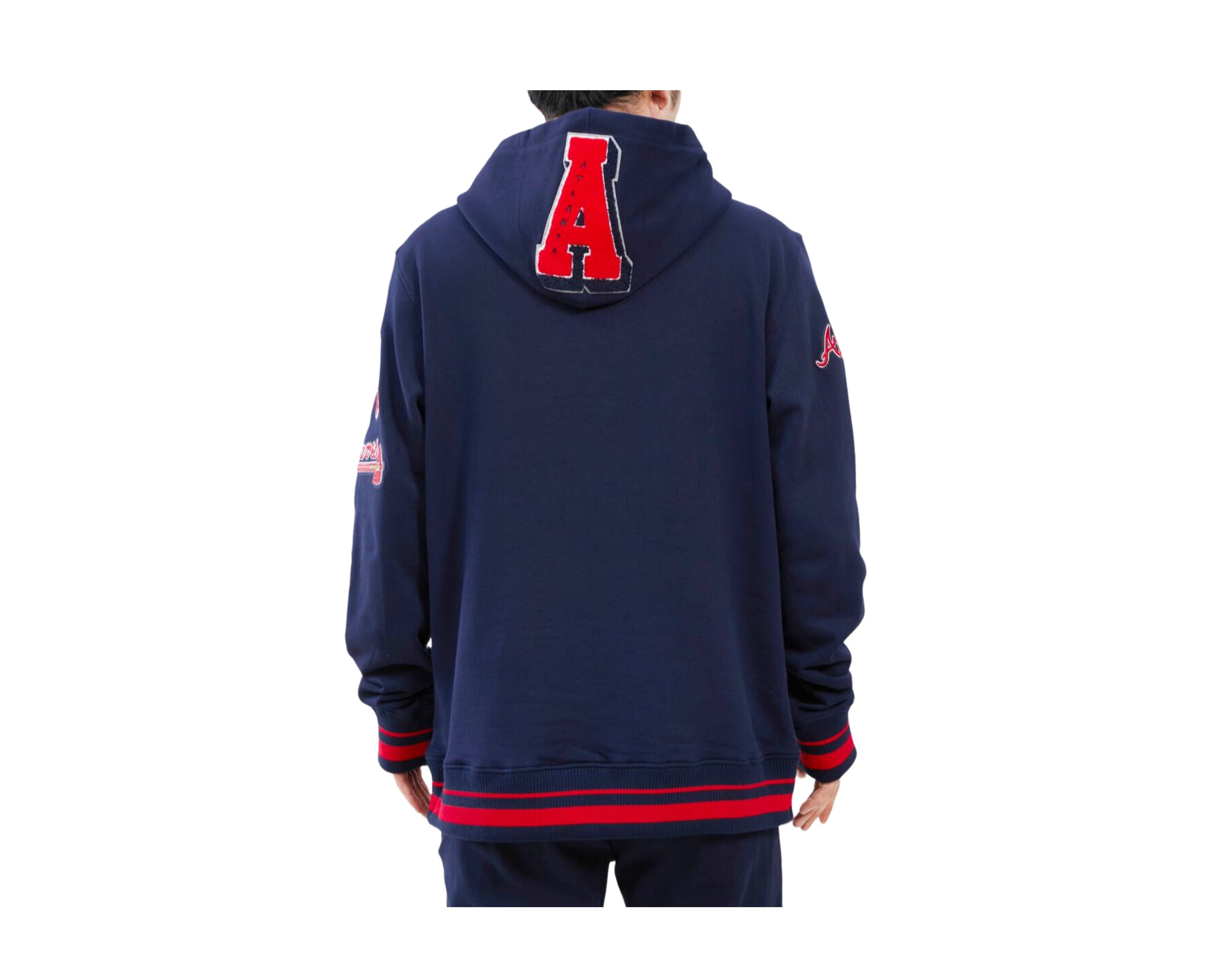 Pro Standard MLB Atlanta Braves Mash Up Logo P/O Men's Hoodie