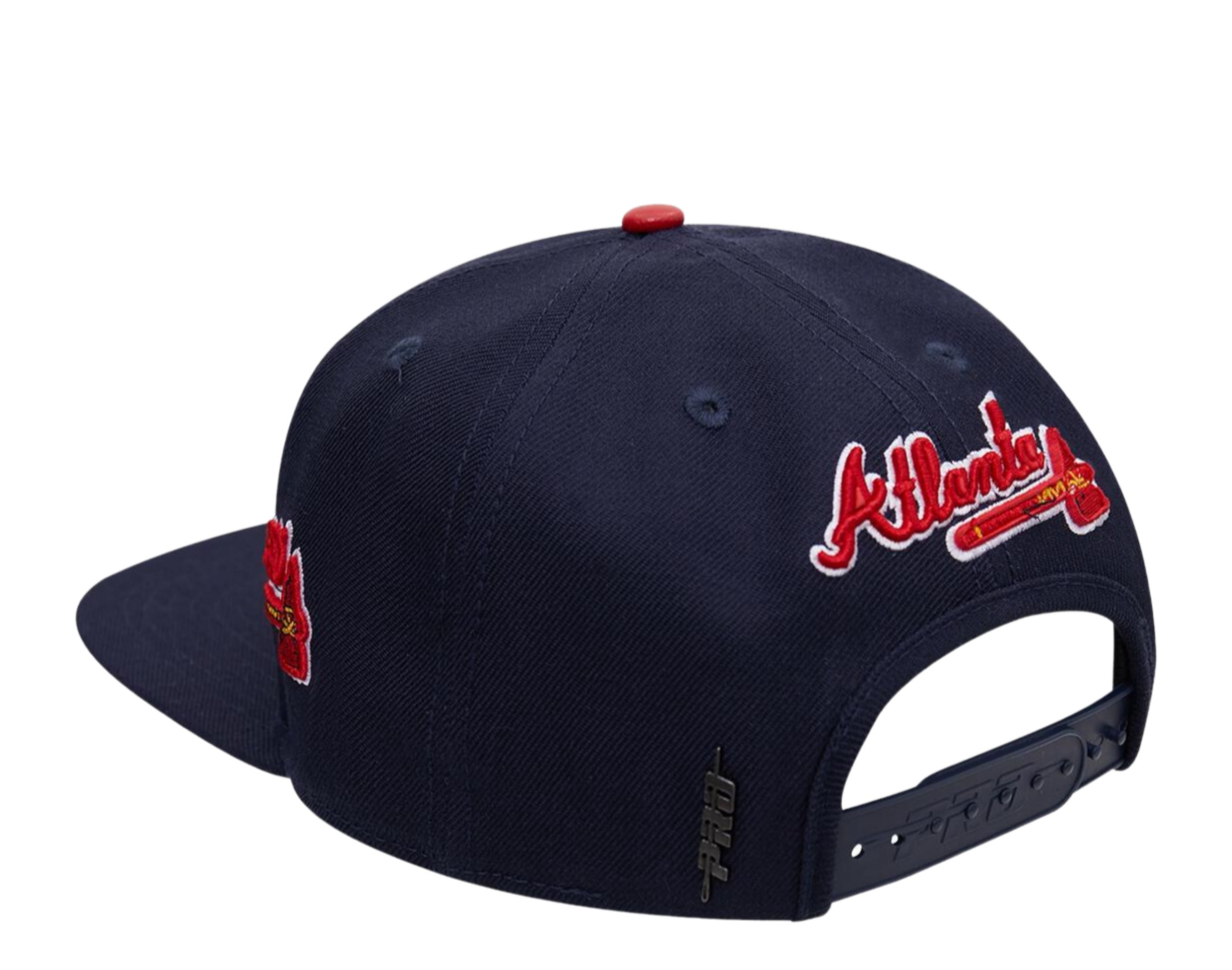 Pro Standard MLB Atlanta Braves 1995 WS Roses Snapback Hat w/ Pink Undervisor