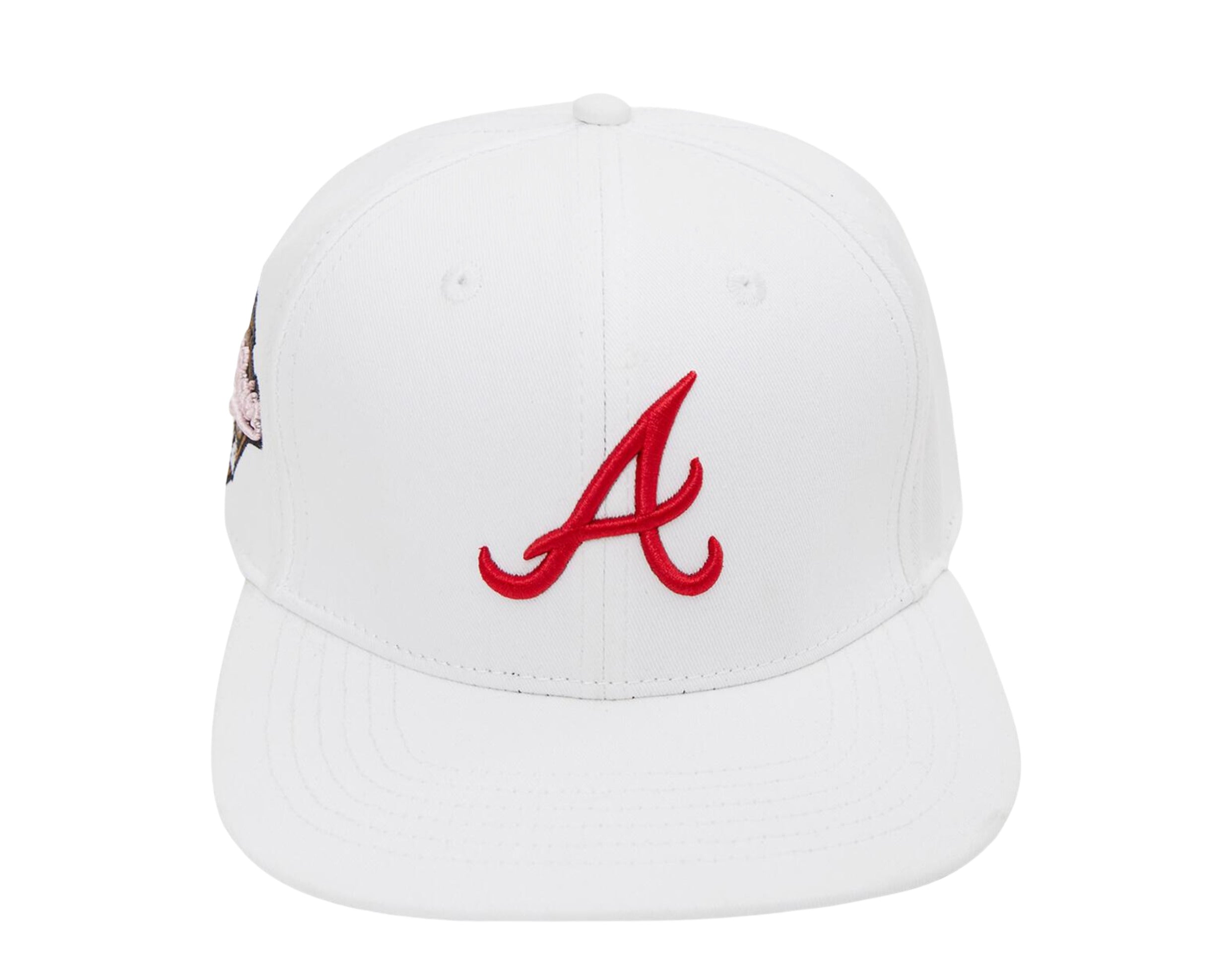 Lids Atlanta Braves Pro Standard Strawberry Ice Cream Drip Snapback Hat -  White/Red