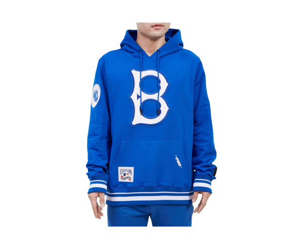 Red MLB Brooklyn Dodgers sports jumper, sweater men's branded