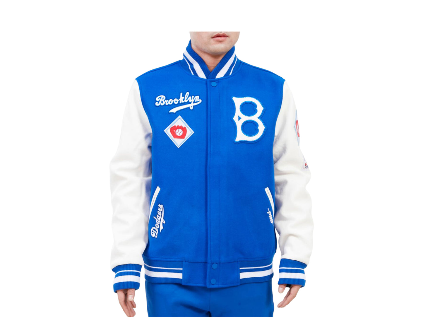 LOS ANGELES DODGERS ALL STAR VARSITY JACKET (BLACK/WHITE)