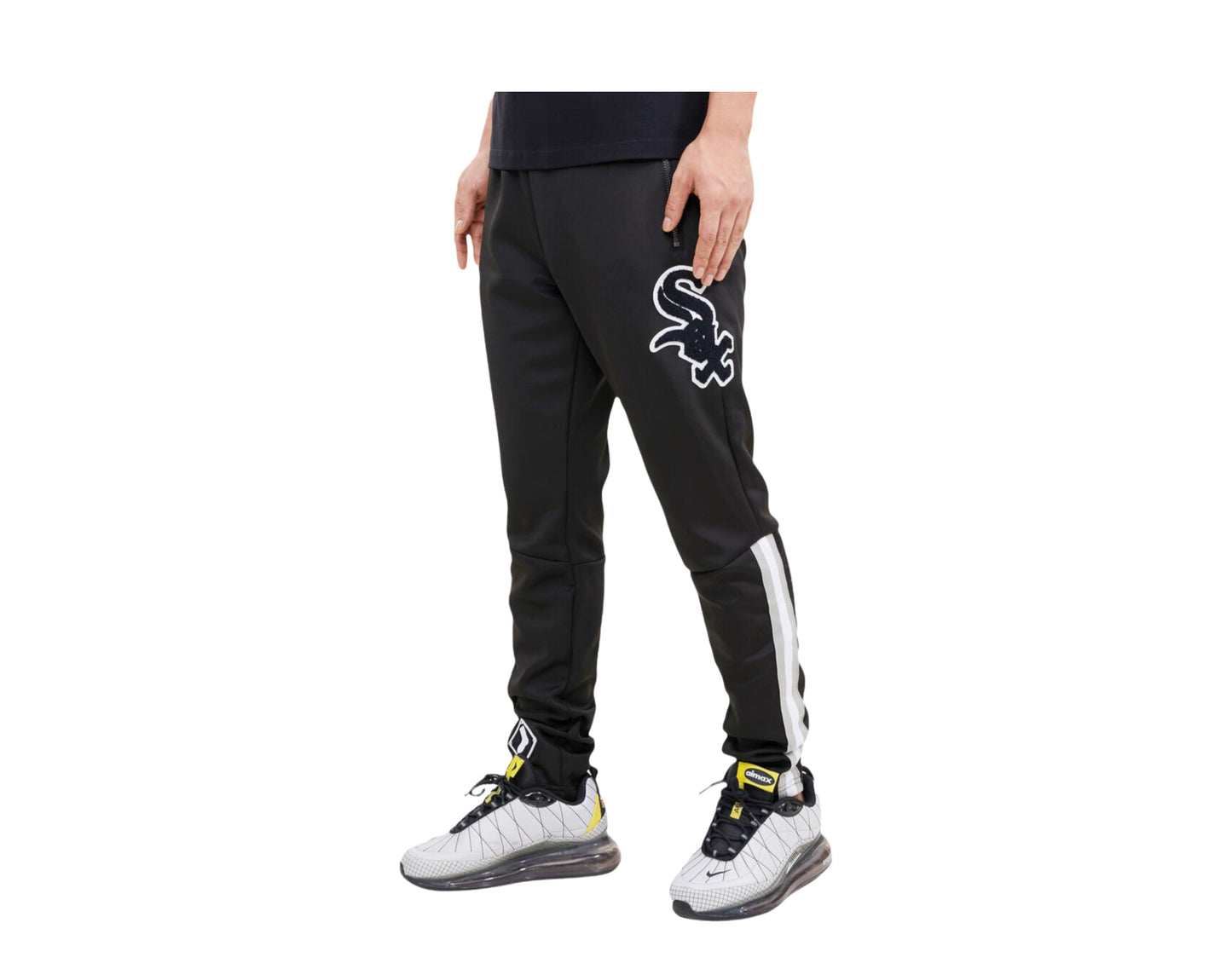 Chicago White Sox Pro Standard Logo Jogger Pants - Black