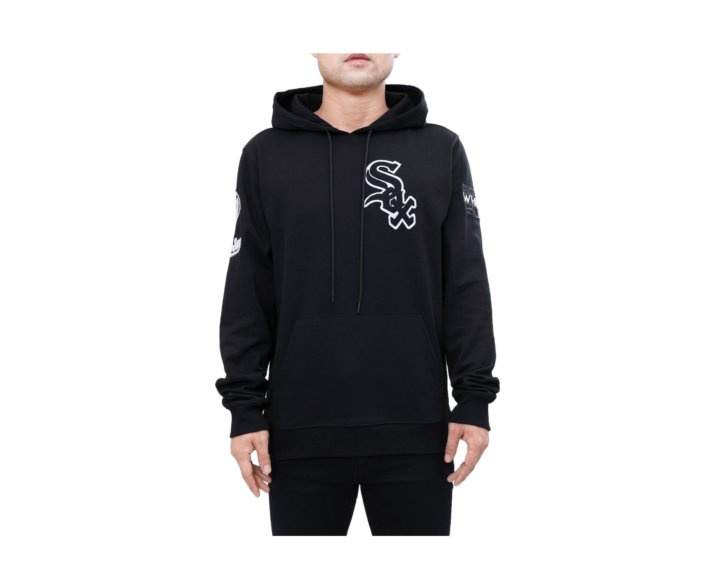 Pro Standard MLB Chicago White Sox Logo Blended P/O Men's Hoodie