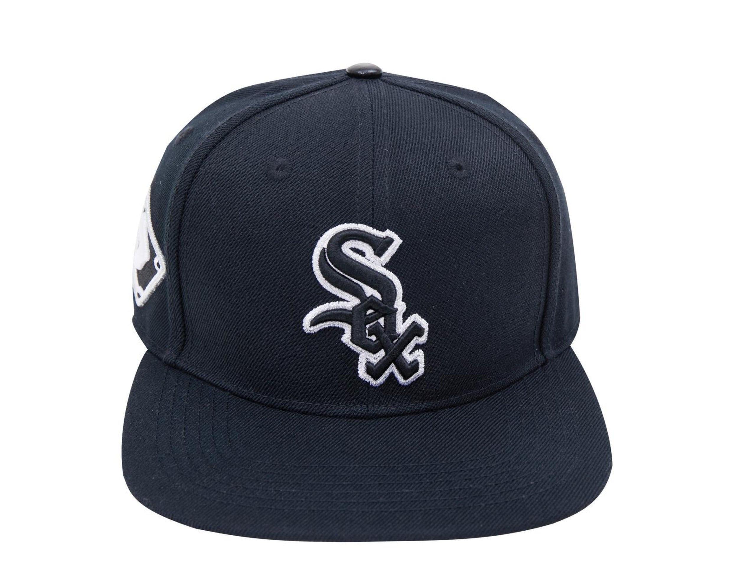 Pro Standard MLB Chicago White Sox Team Logo Snapback Hat W/ Pink Undervisor