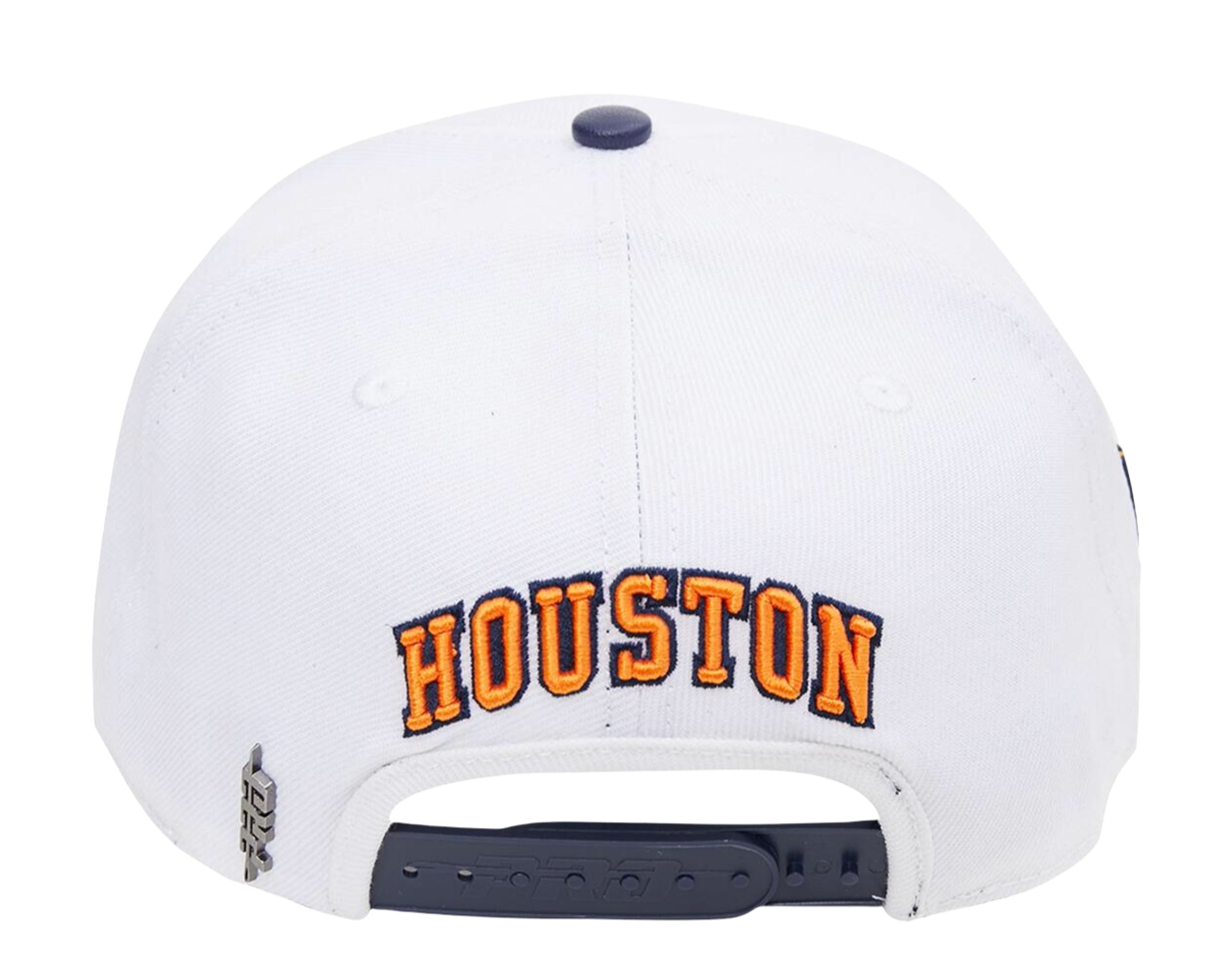 Pro Standard MLB Houston Astros 2017 WS Retro Stripes Snapback Hat w/ Pink Undervisor