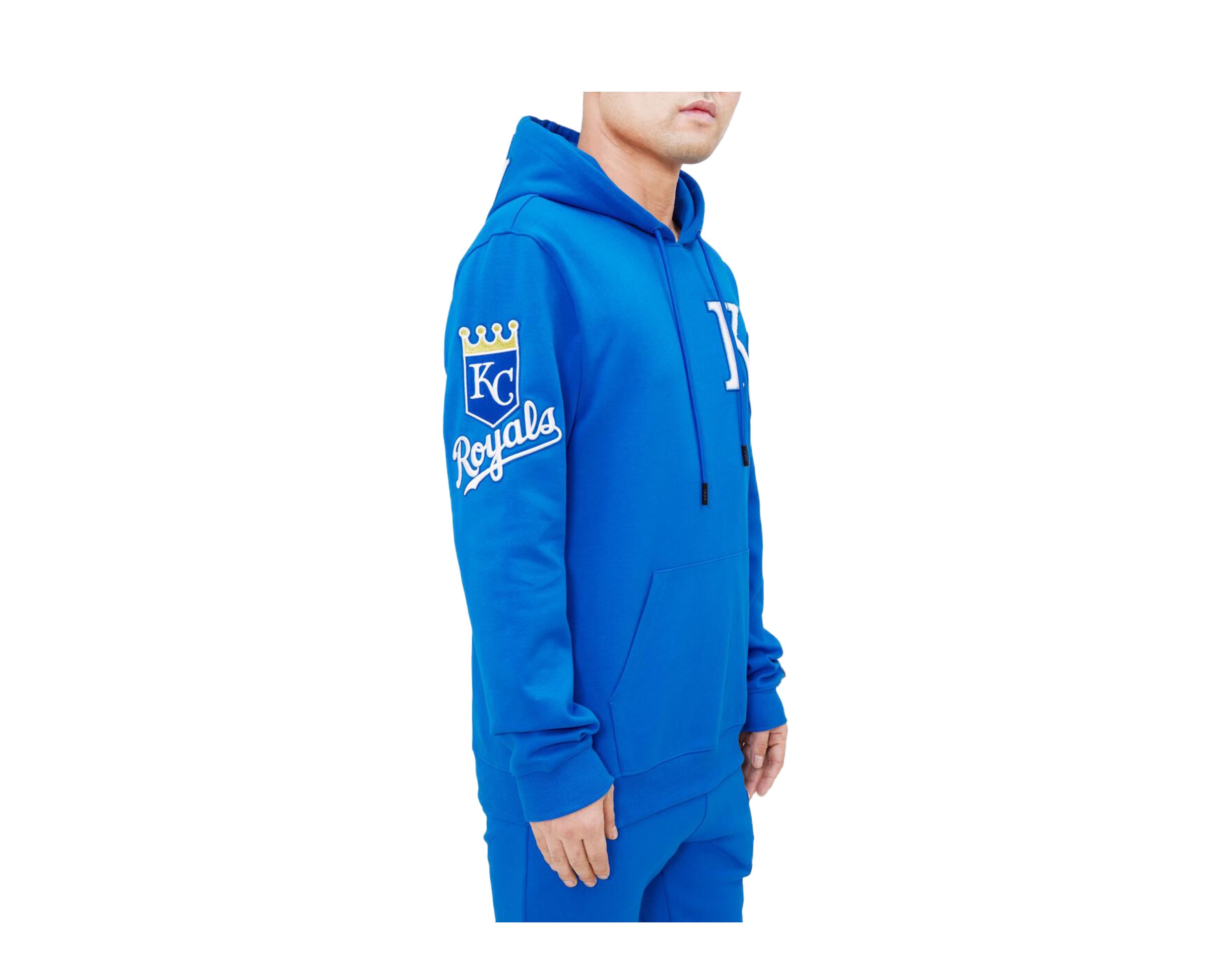 Pro Standard MLB Kansas City Royals Logo Blended P/O Men's Hoodie