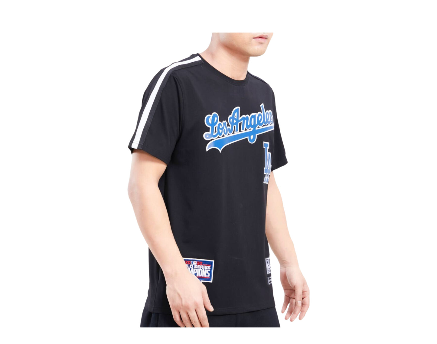 Pro Standard LOS ANGELES DODGERS LOGO PRO TEAM TAPING SHIRT- White (LL –  Fresh Society