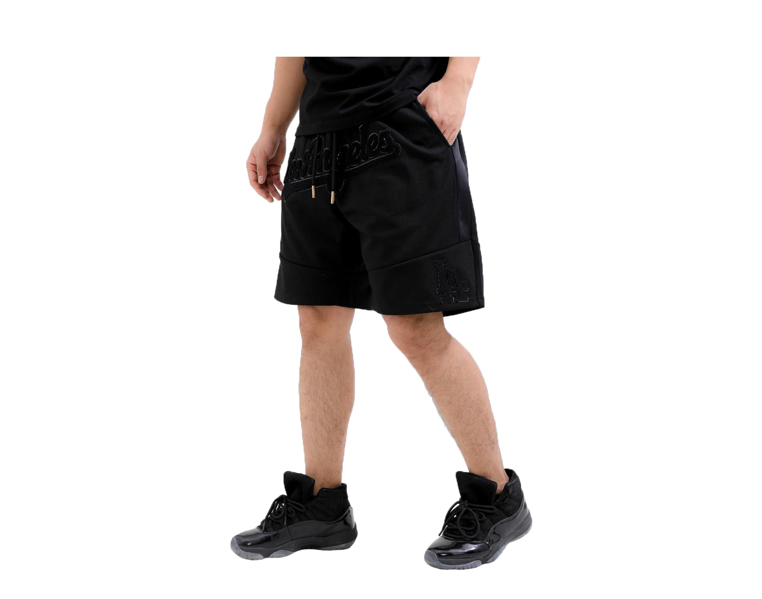 Pro Standard MLB Los Angeles Dodgers City WM Triple Black Men's Shorts