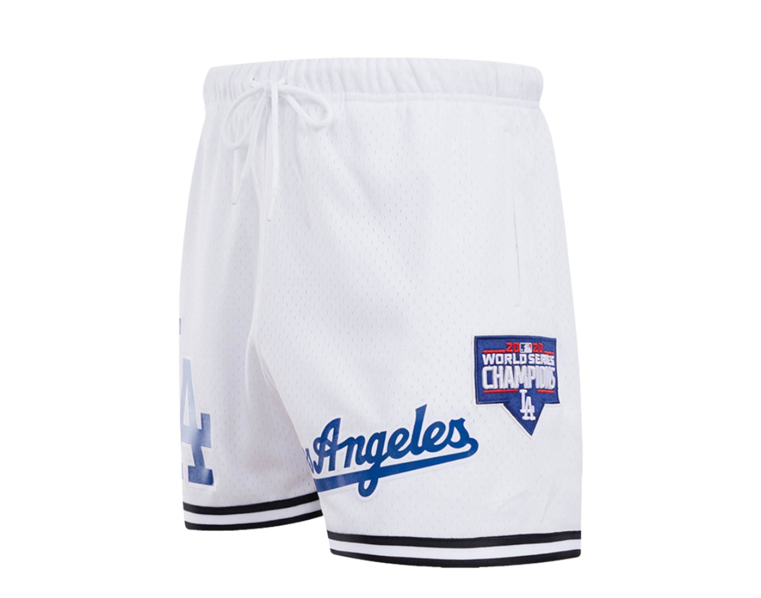 New Era Los Angeles Dodgers World Series Mesh Shorts Black/White