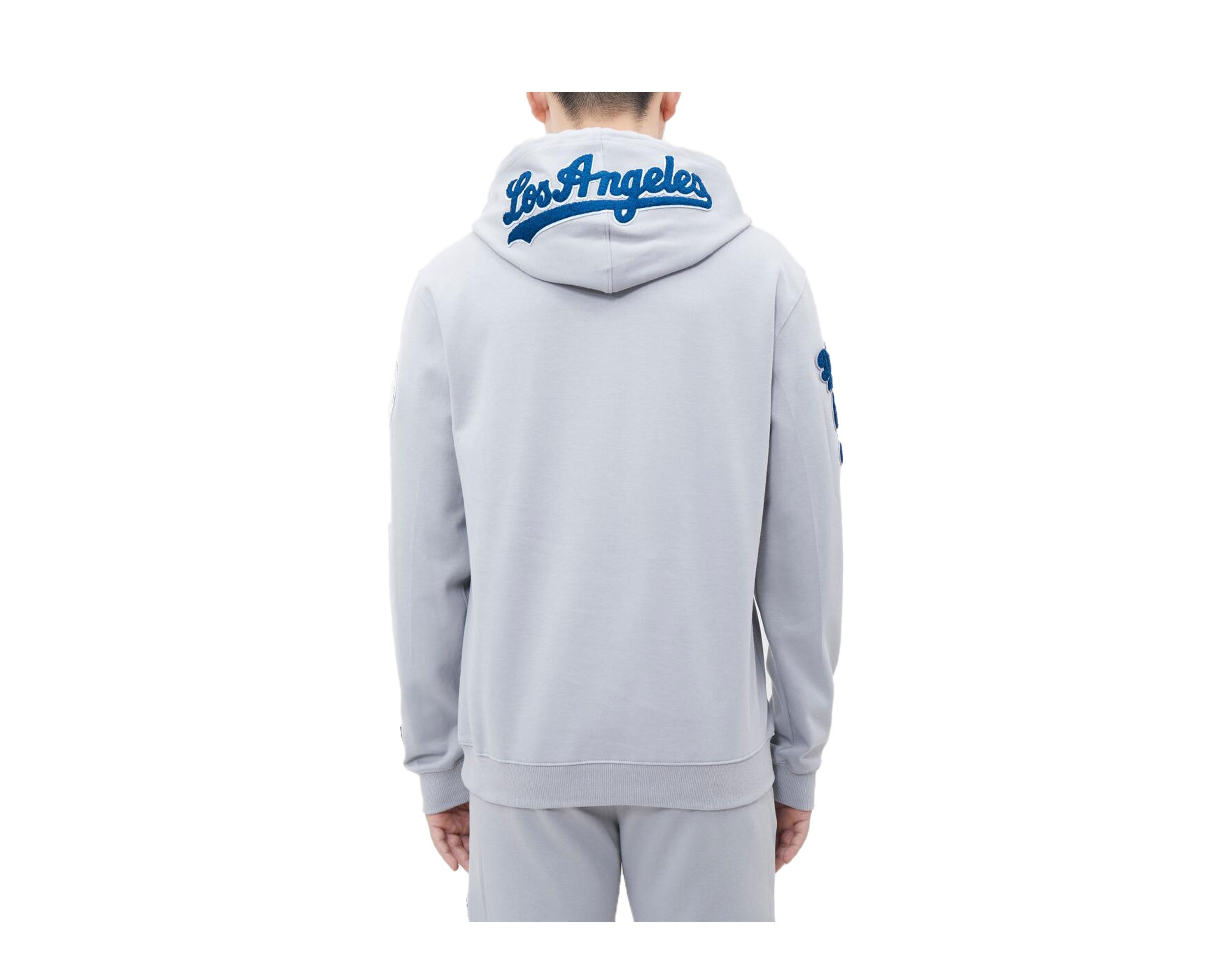 Pro Standard MLB Los Angeles Dodgers Logo Blended P/O Men's Hoodie