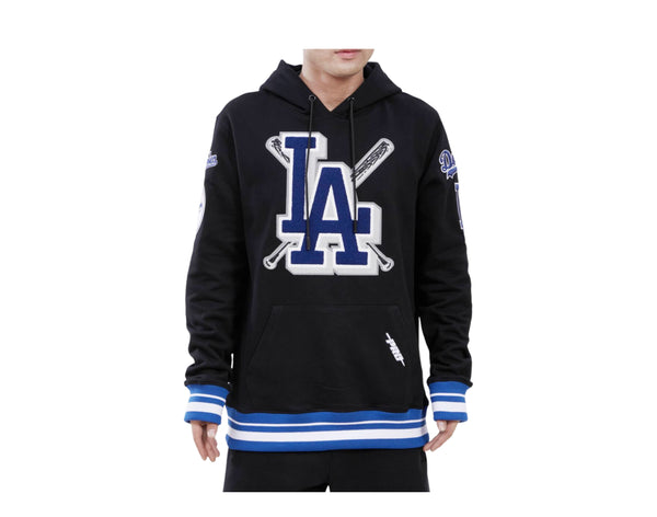 Pro Standard Mens MLB Los Angeles Dodgers Logo Mash Up Shorts LLD337100-1LD  White/Blue