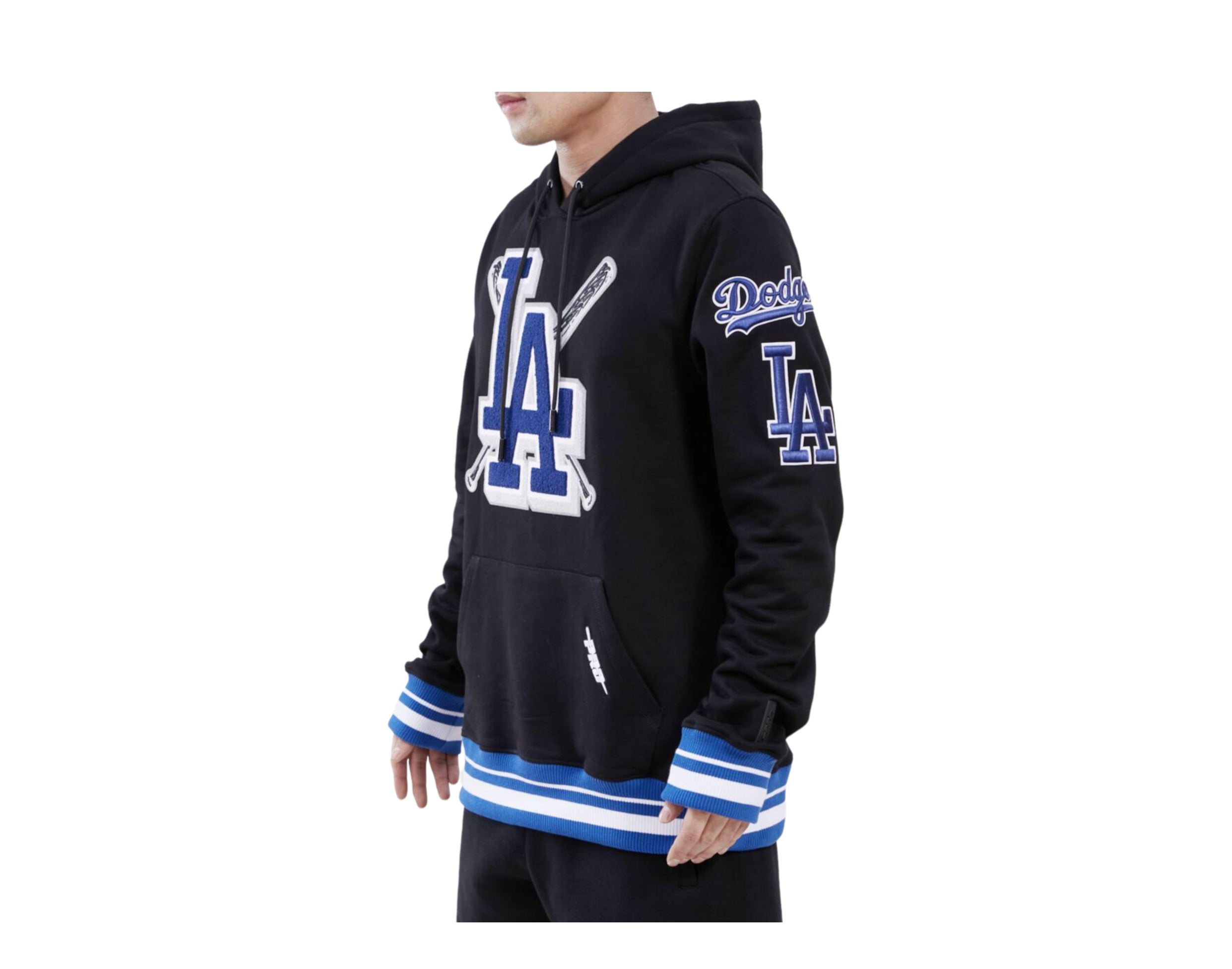 Los Angeles Dodgers Iconic Preferred Logo Graphic Hoodie - Mens
