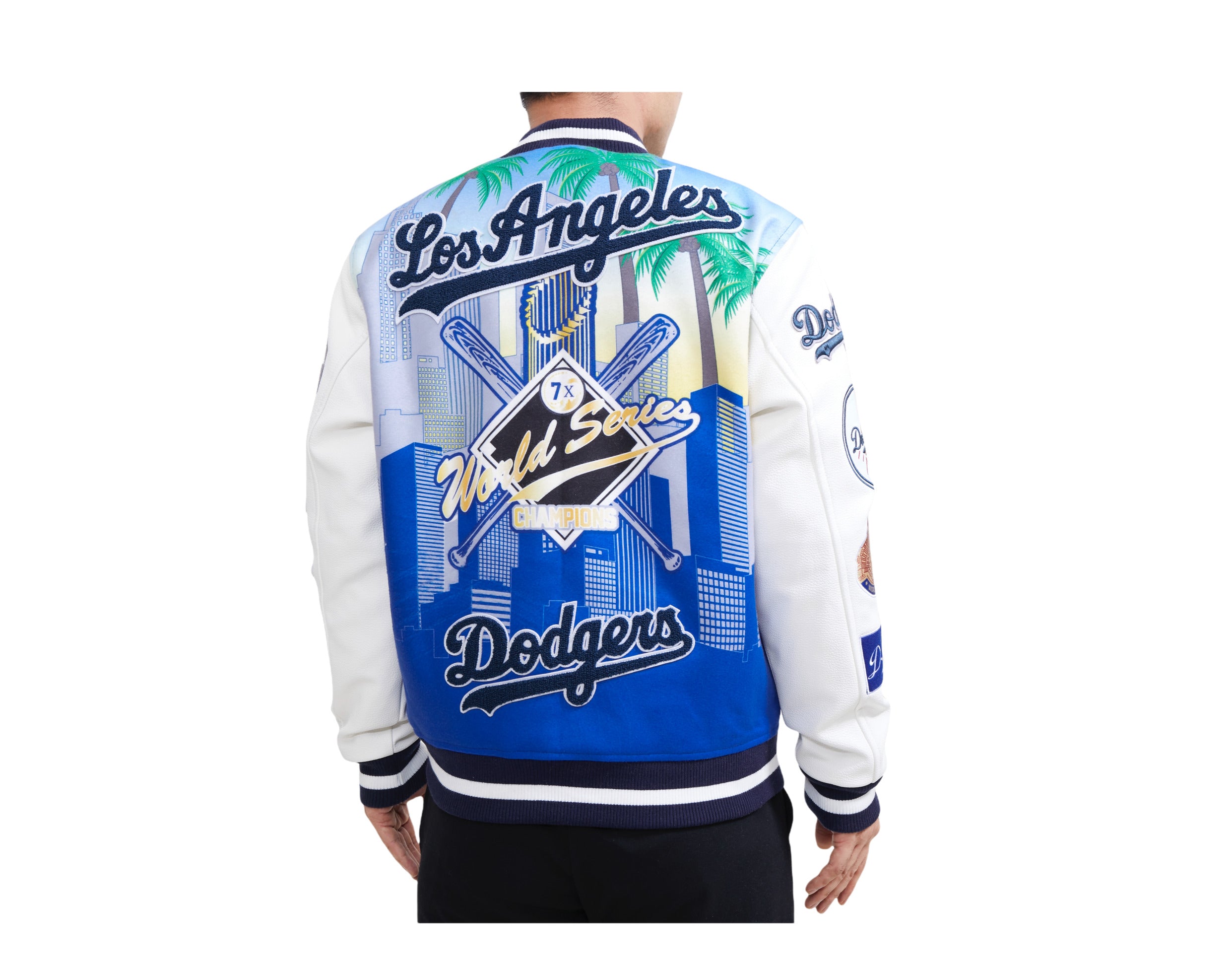 Pro Standard MLB Los Angeles Dodgers Remix Varsity Jacket