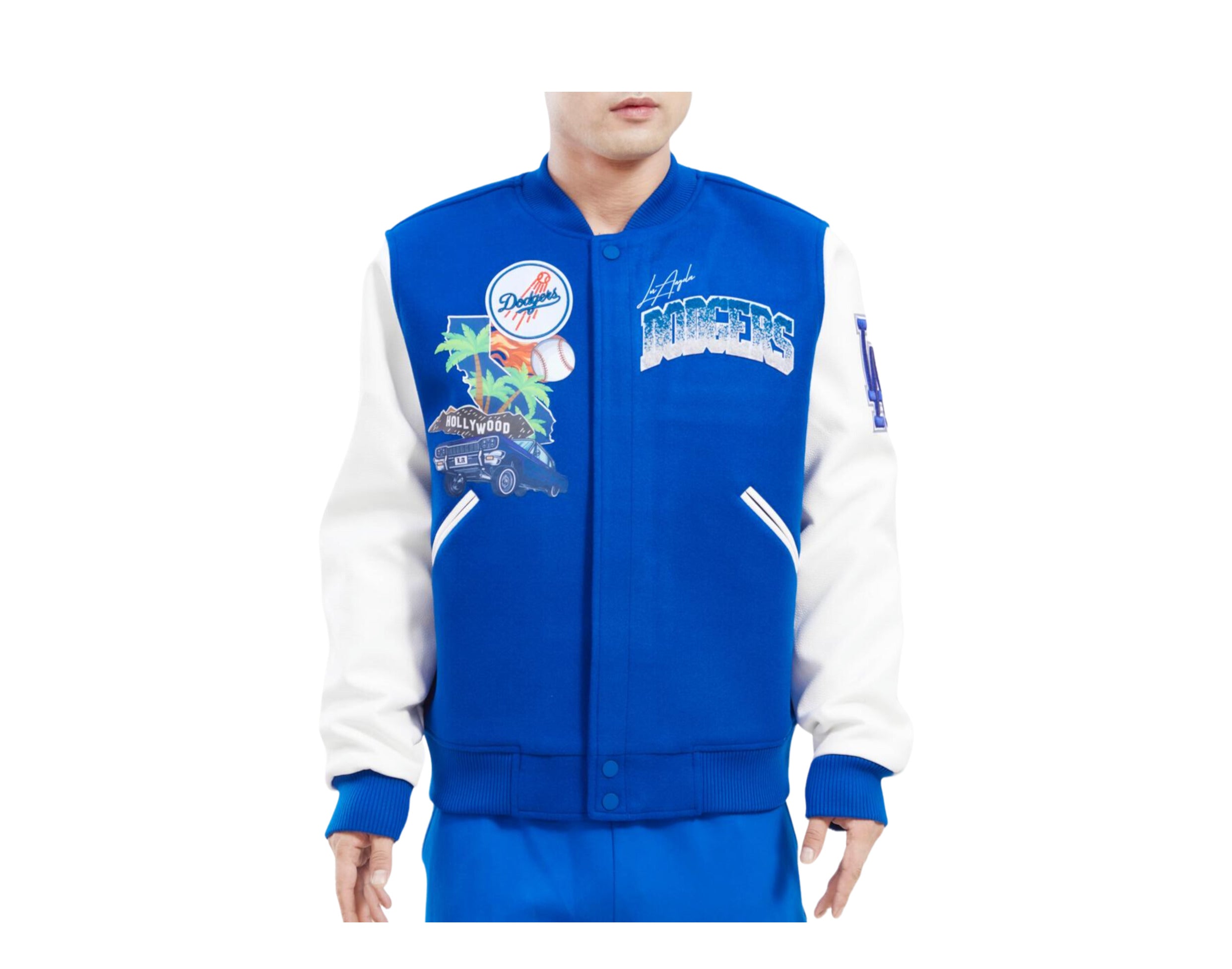 Pro Standard MLB Los Angeles Dodgers Home Town Varsity Men's Jacket