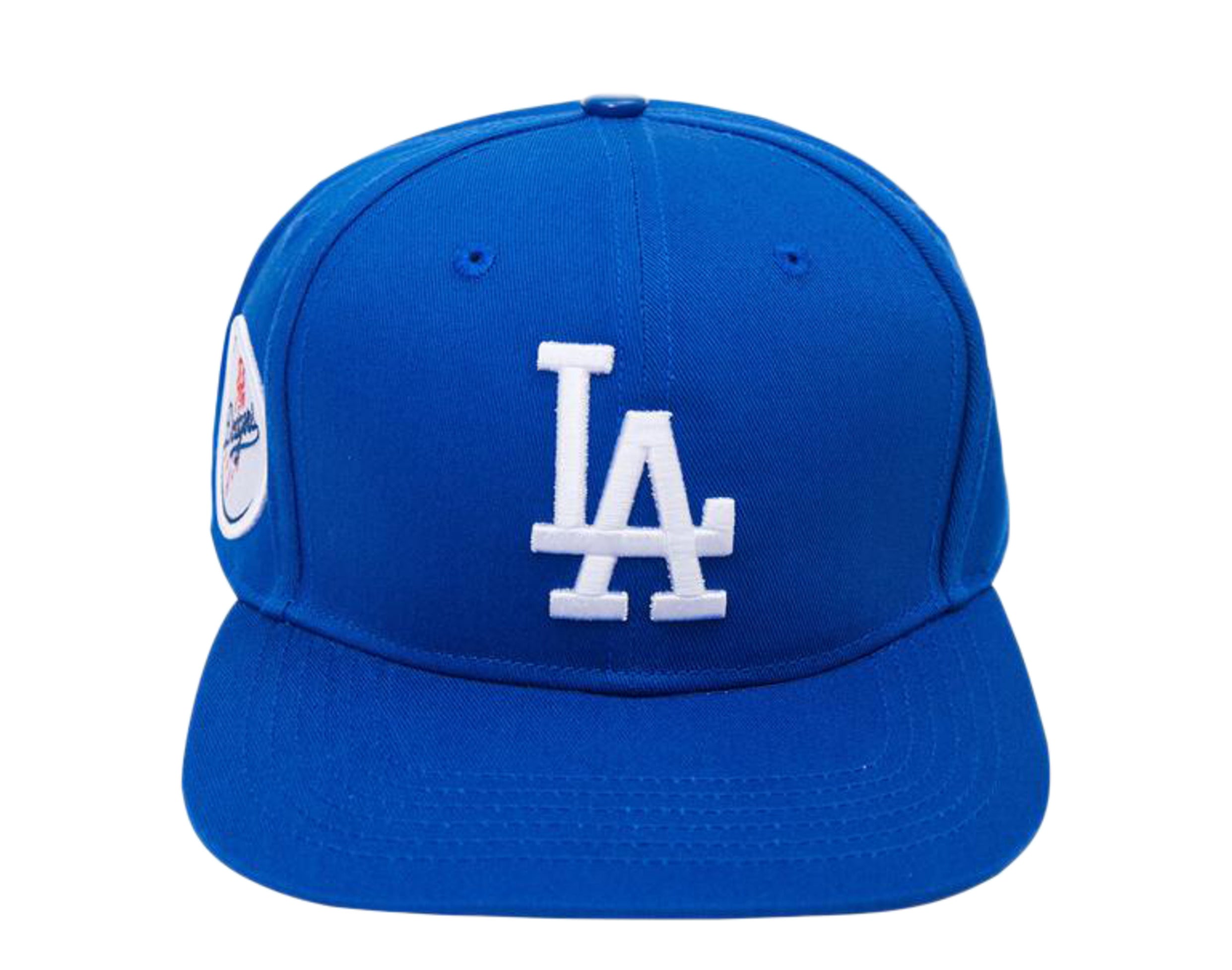 Pro Standard MLB Los Angeles Dodgers Team Logo Snapback Hat W/ Pink Undervisor