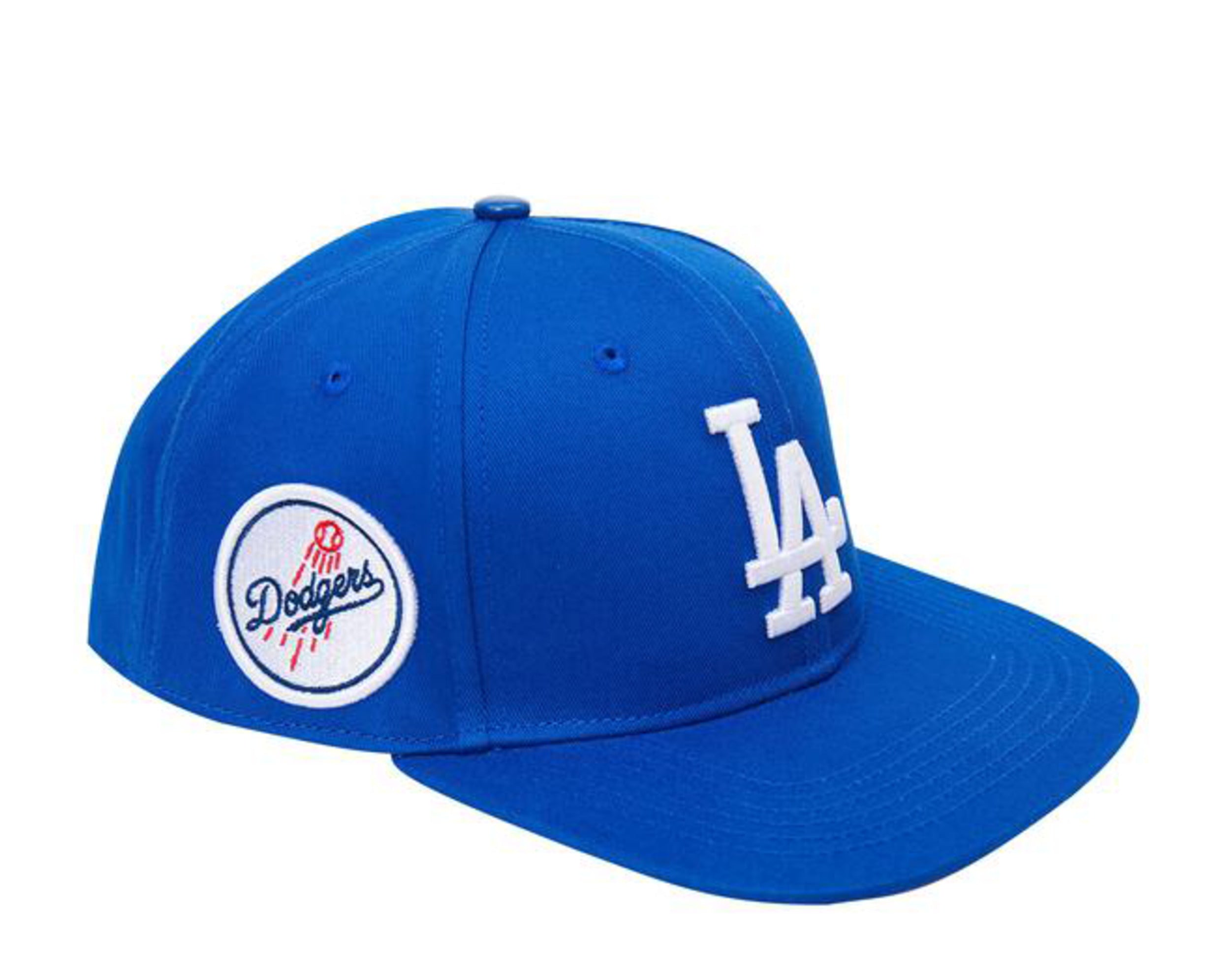 Pro Standard MLB Los Angeles Dodgers Team Logo Snapback Hat W/ Pink Undervisor