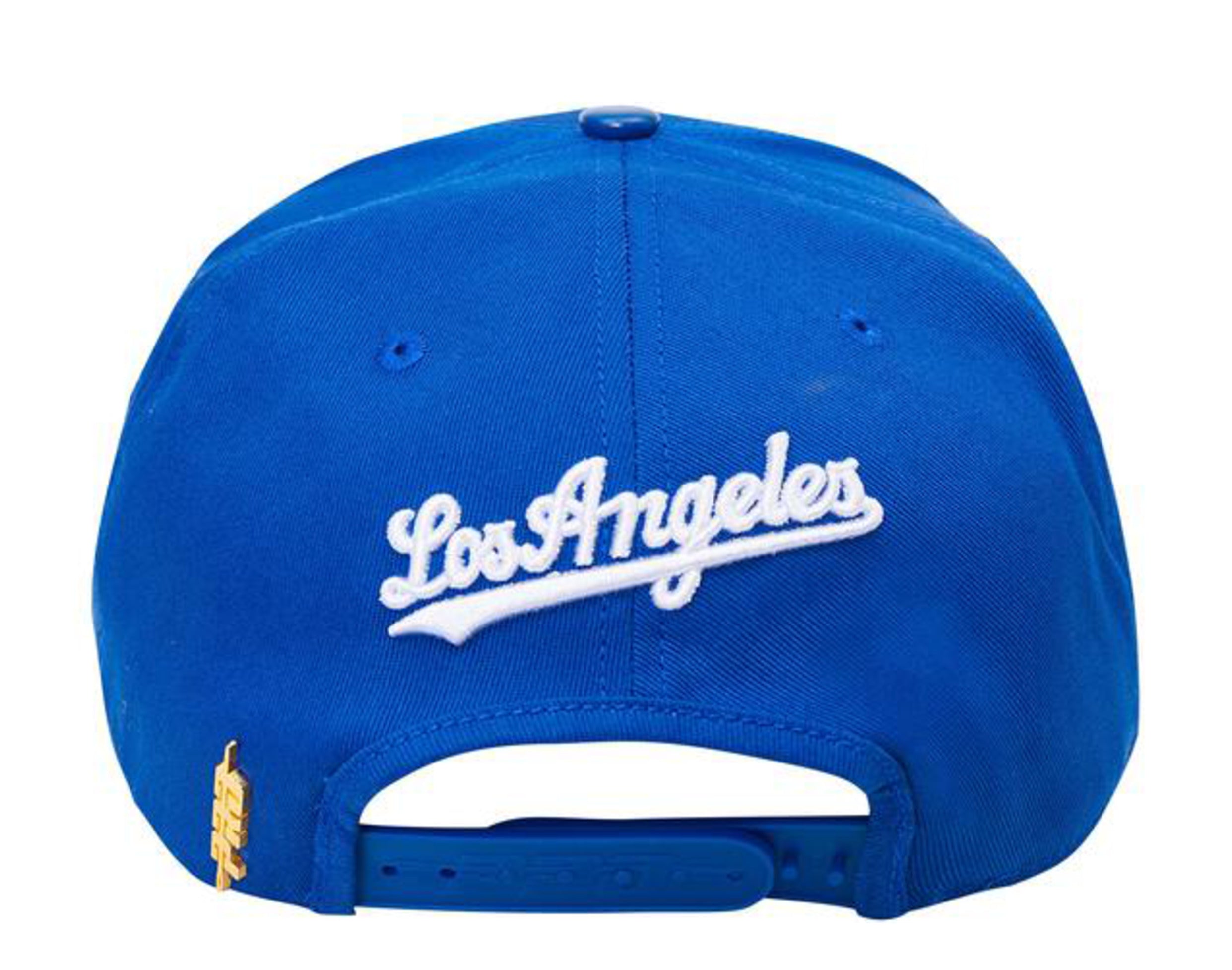 Men's Pro Standard White/Royal Los Angeles Dodgers Logo Snapback Hat