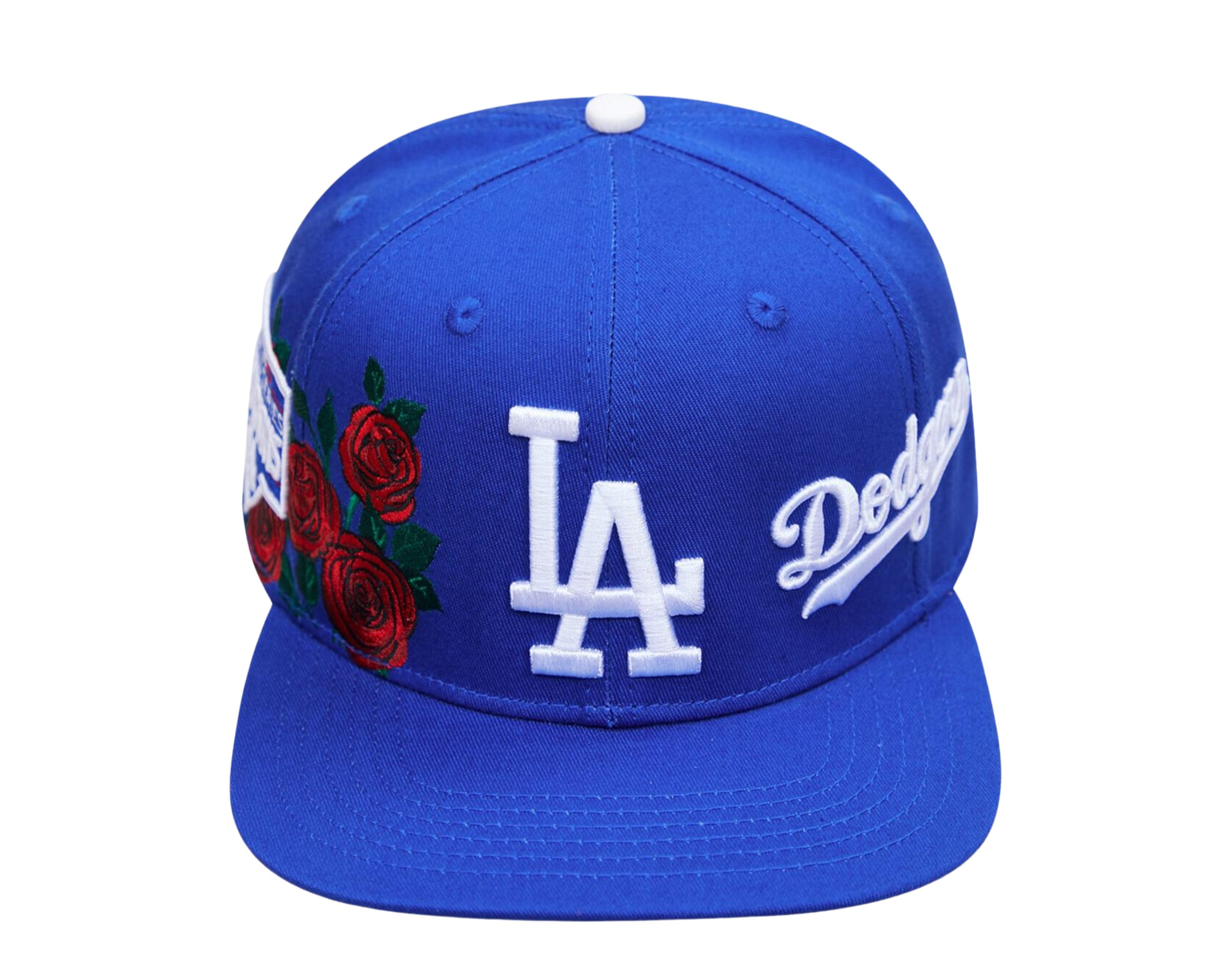 Pro Standard MLB Los Angeles Dodgers 2020 WS Roses Snapback Hat w/ Pink Undervisor