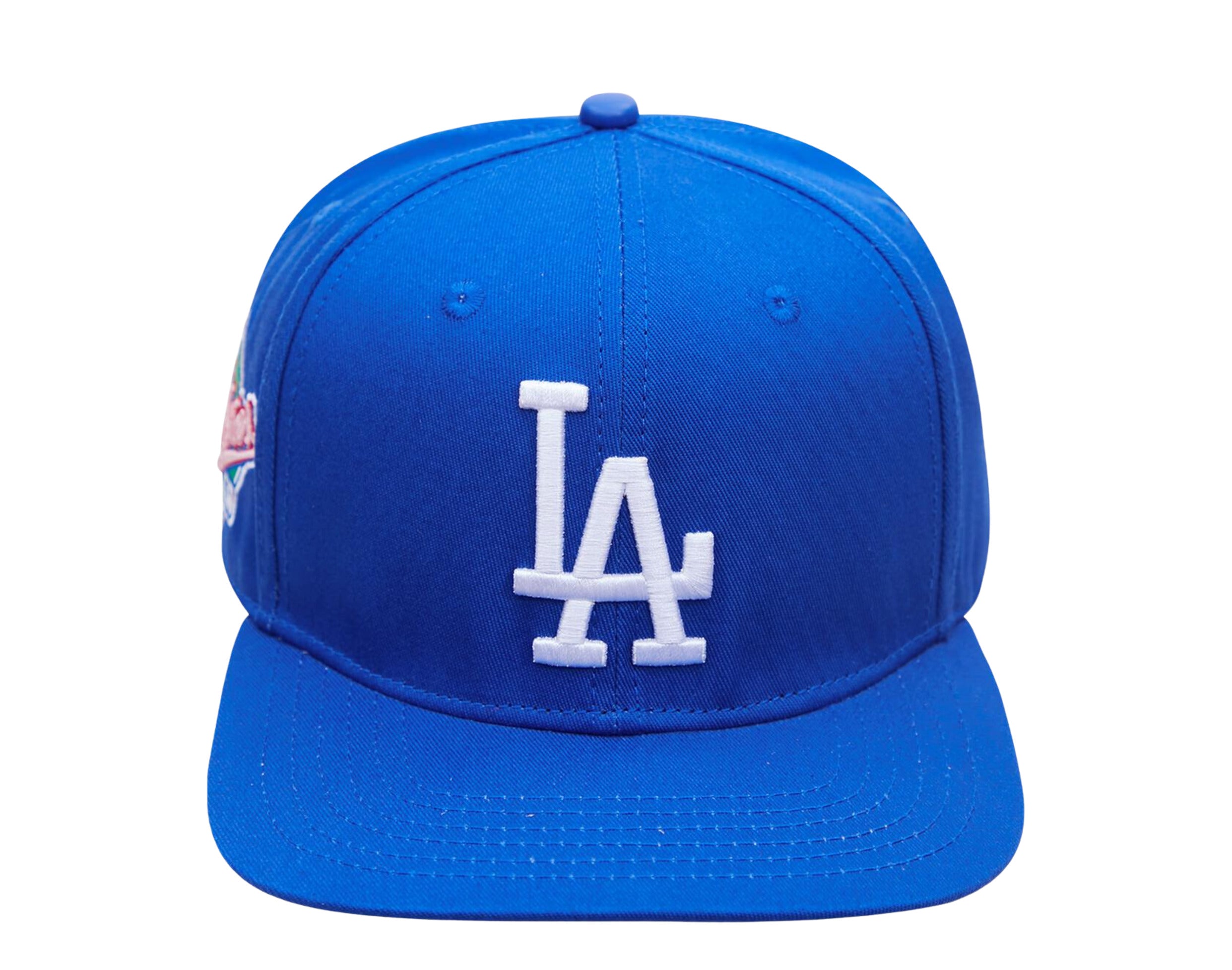 Pro Standard MLB Los Angeles Dodgers 1988 World Series Snapback Hat w/ Pink Undervisor