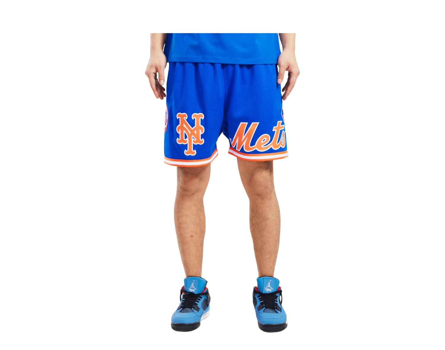 Pro Standard MLB New York Mets Logo Mesh Shorts