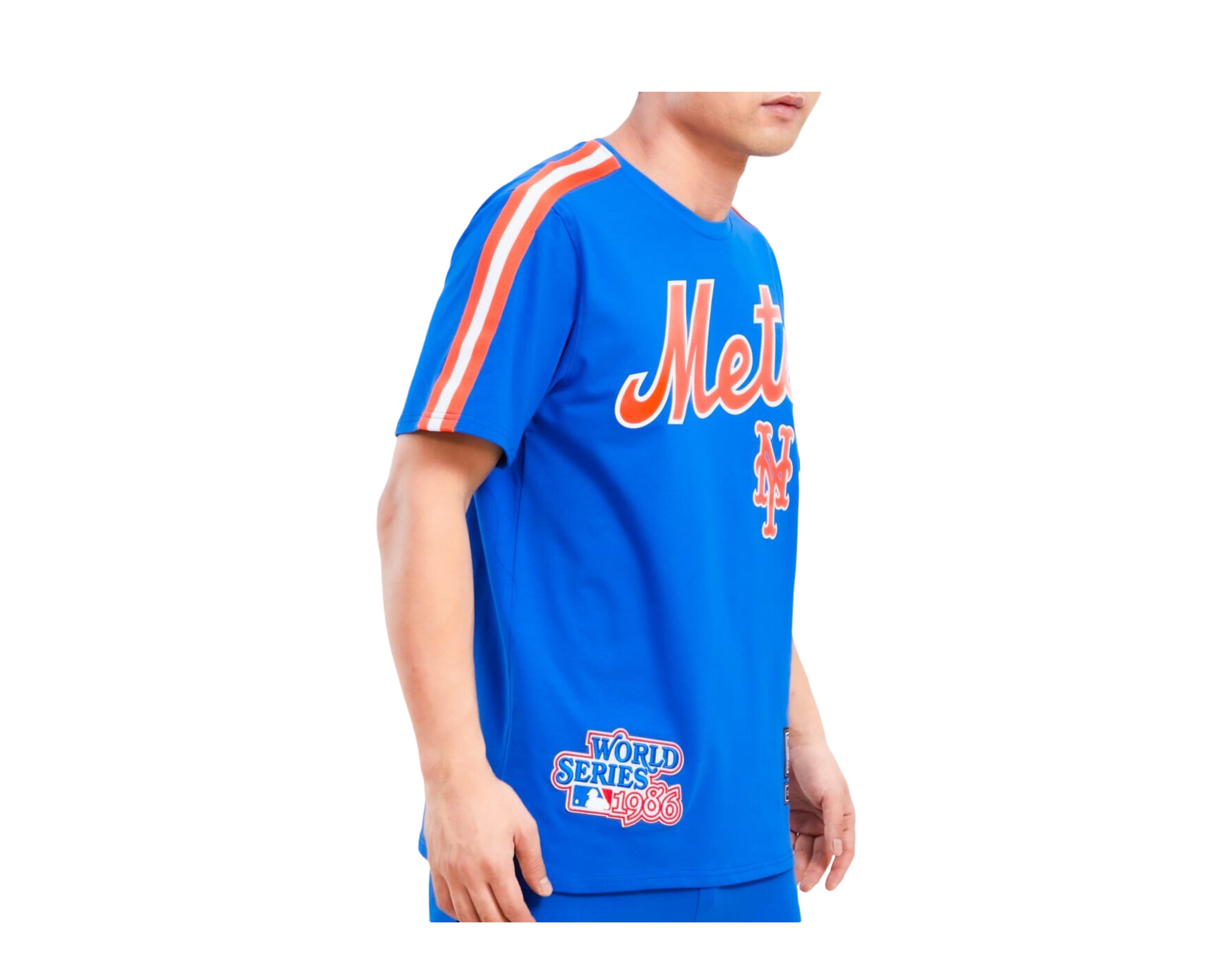 Pro Standard MLB New York Mets Logo Pro Team Taping Shirt