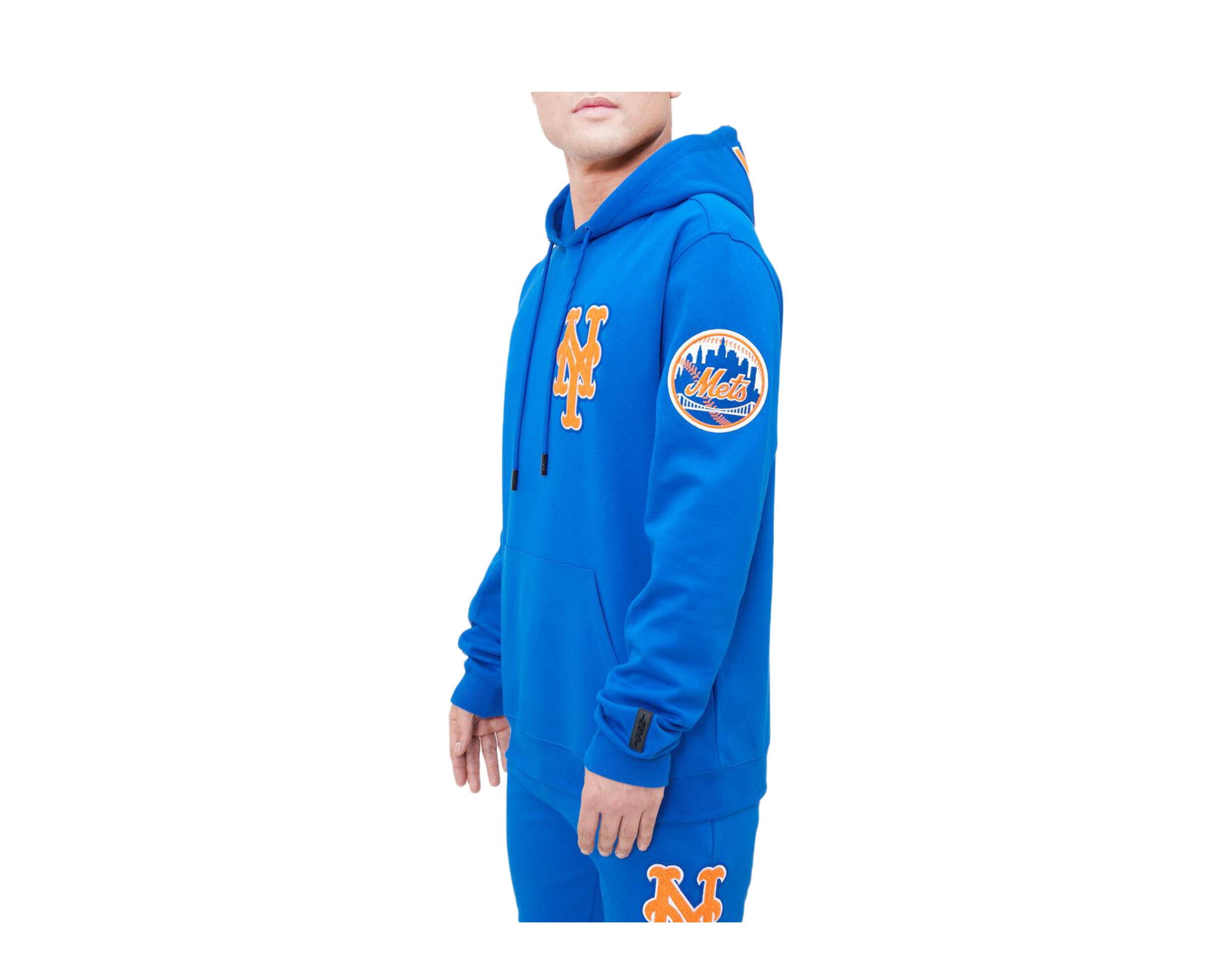 Pro Standard MLB New York Mets Logo Blended P/O Men's Hoodie