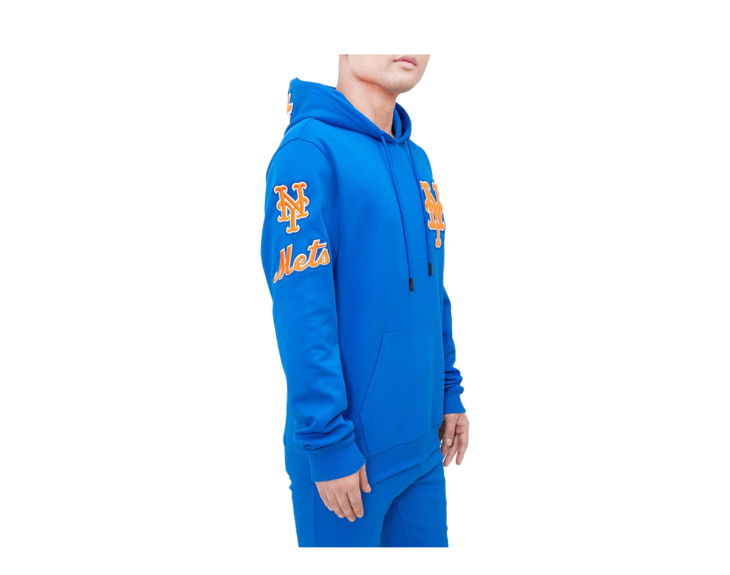 Pro Standard MLB New York Mets Logo Blended P/O Men's Hoodie