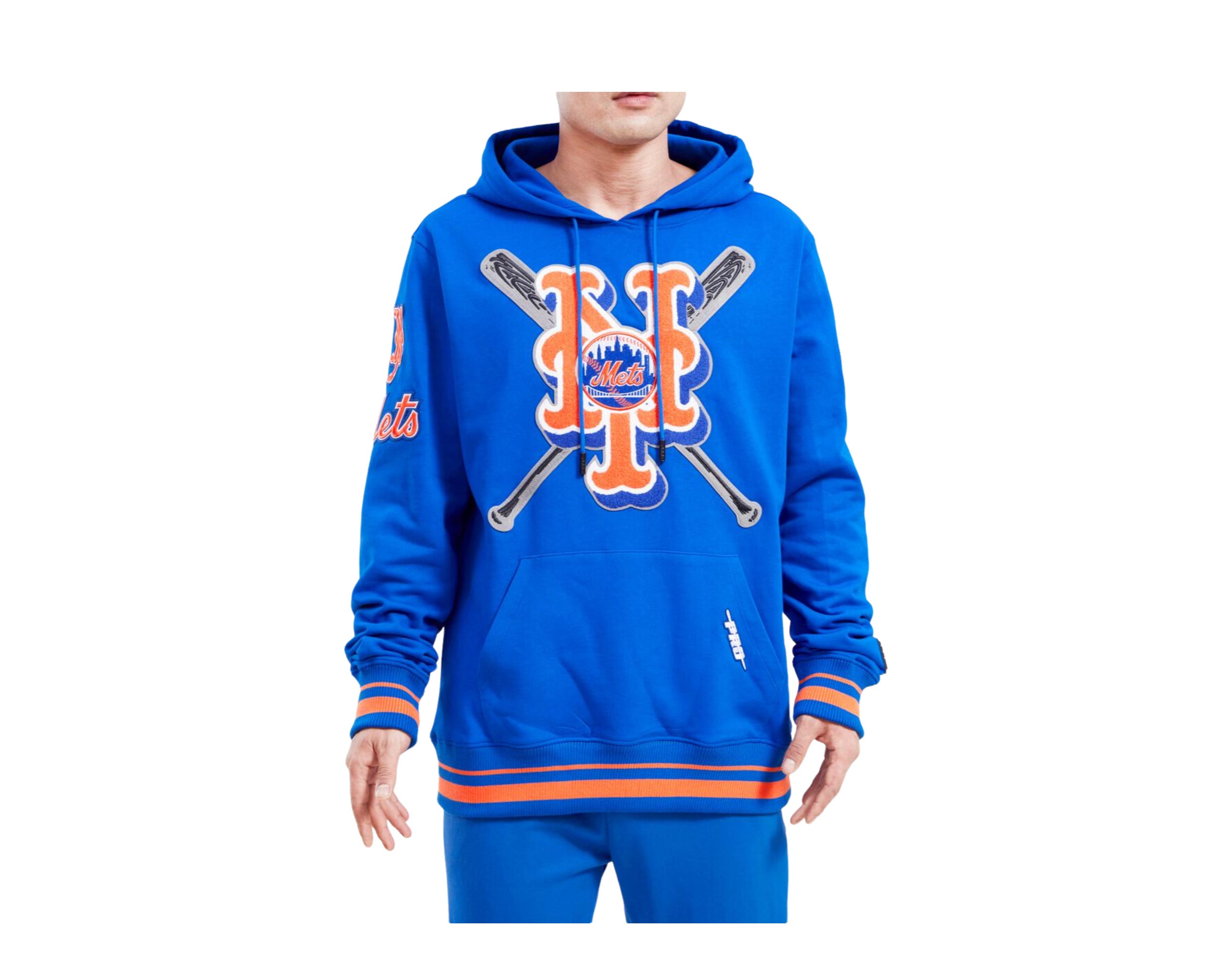 Pro Standard MLB New York Mets Mash Up Logo P/O Men's Hoodie