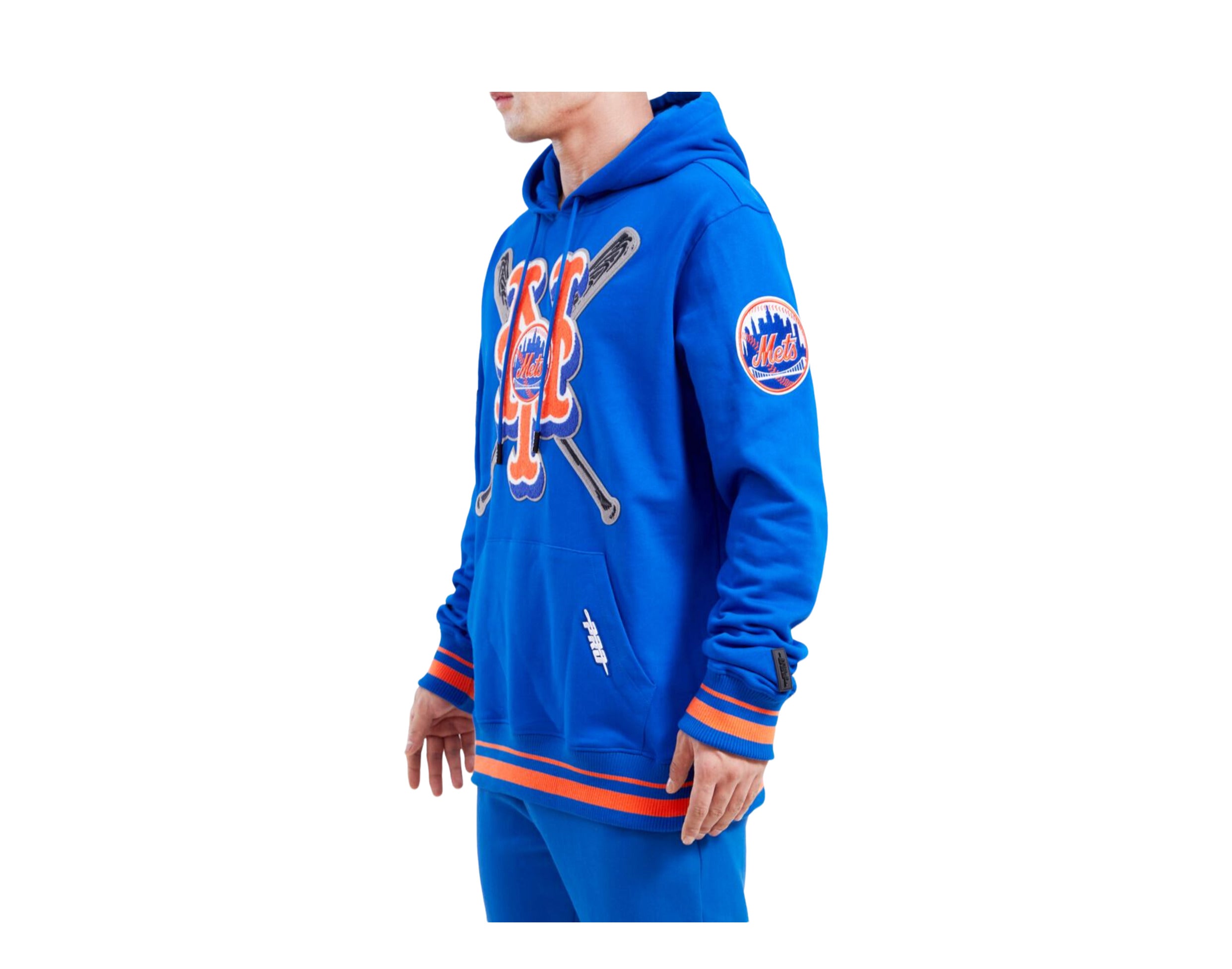 Pro Standard MLB New York Mets Mash Up Logo P/O Men's Hoodie