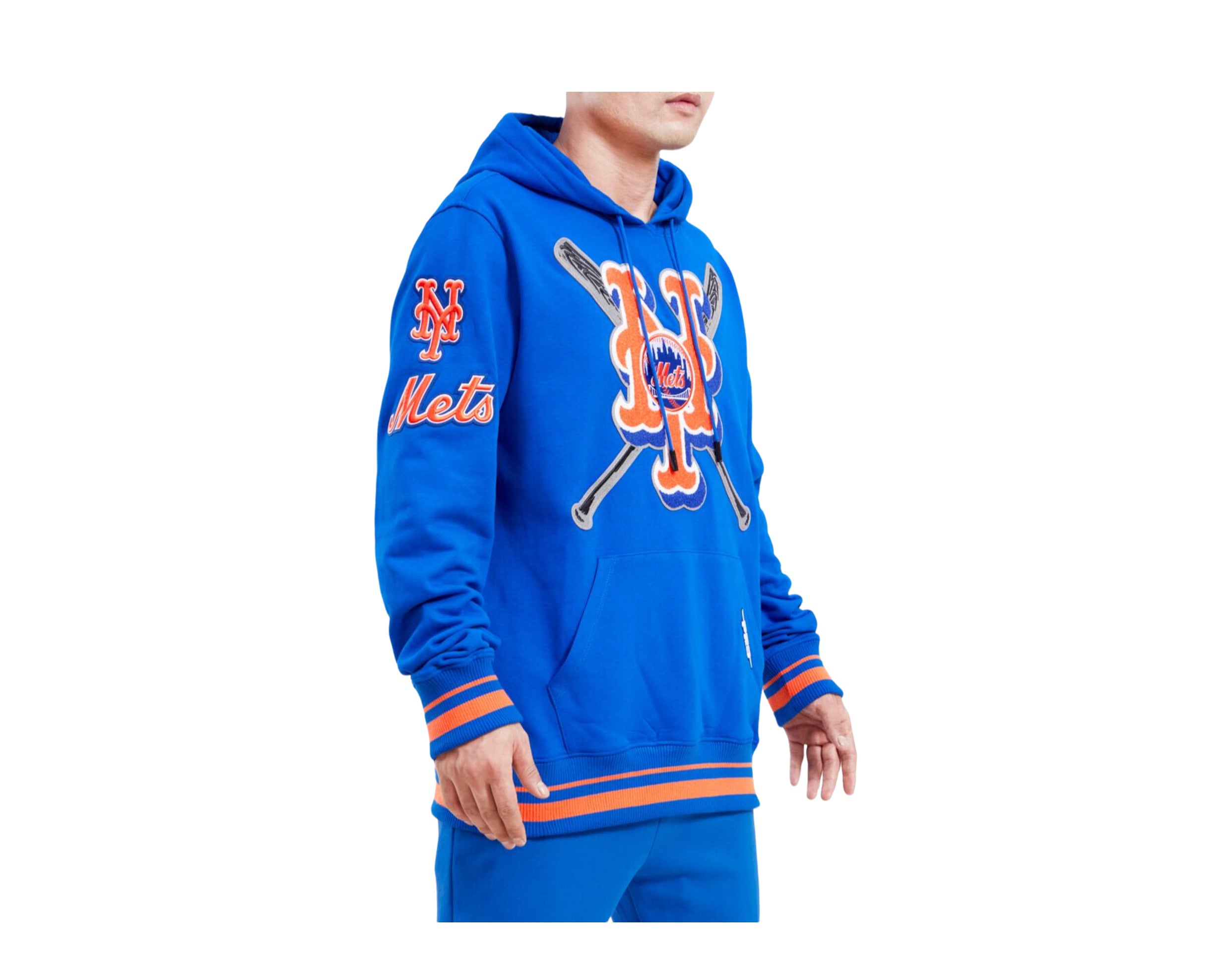 Pro Standard MLB New York Mets Mash Up Logo P/O Men's Hoodie