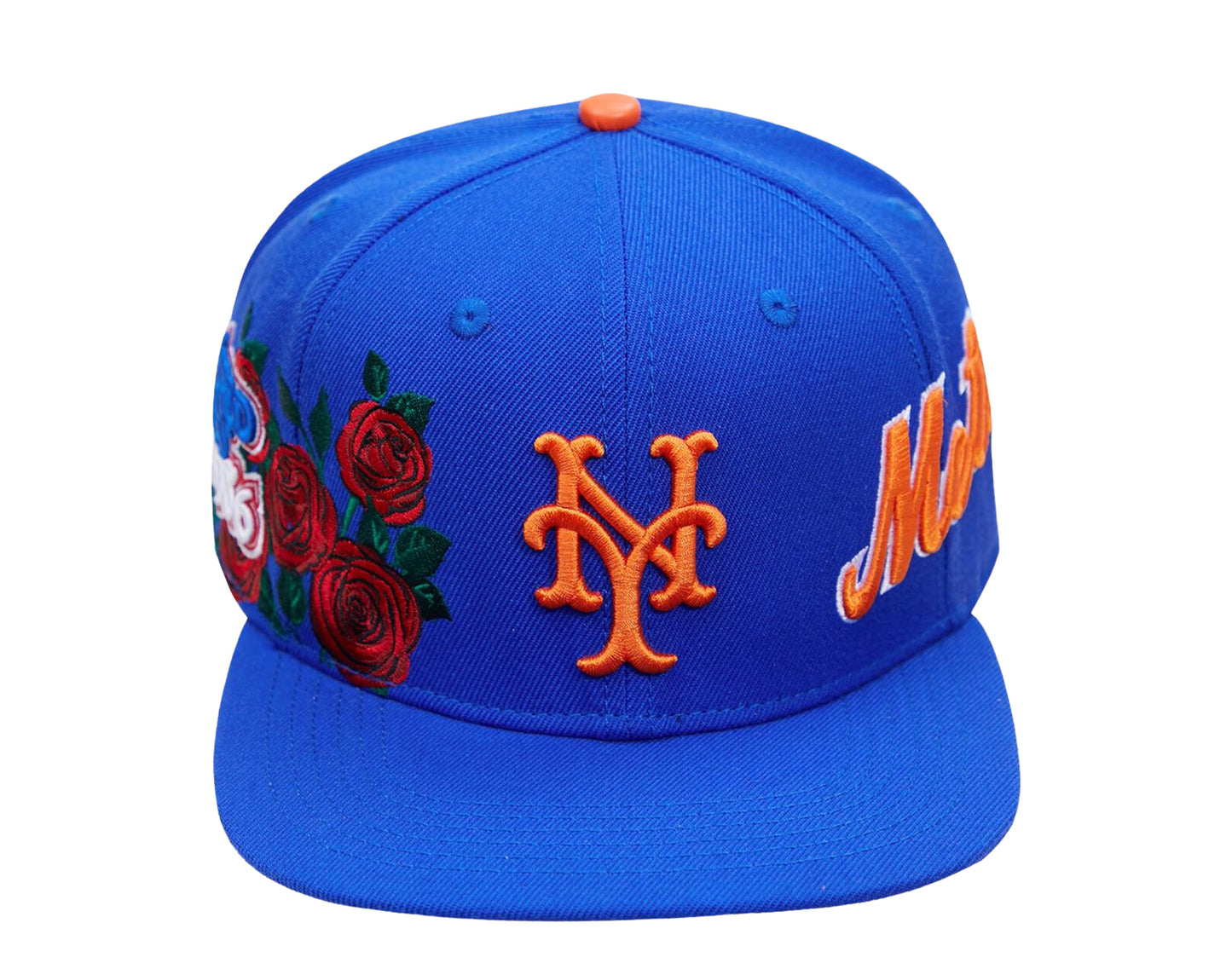 Pro Standard MLB New York Mets 1986 WS Roses Snapback Hat w/ Pink Undervisor