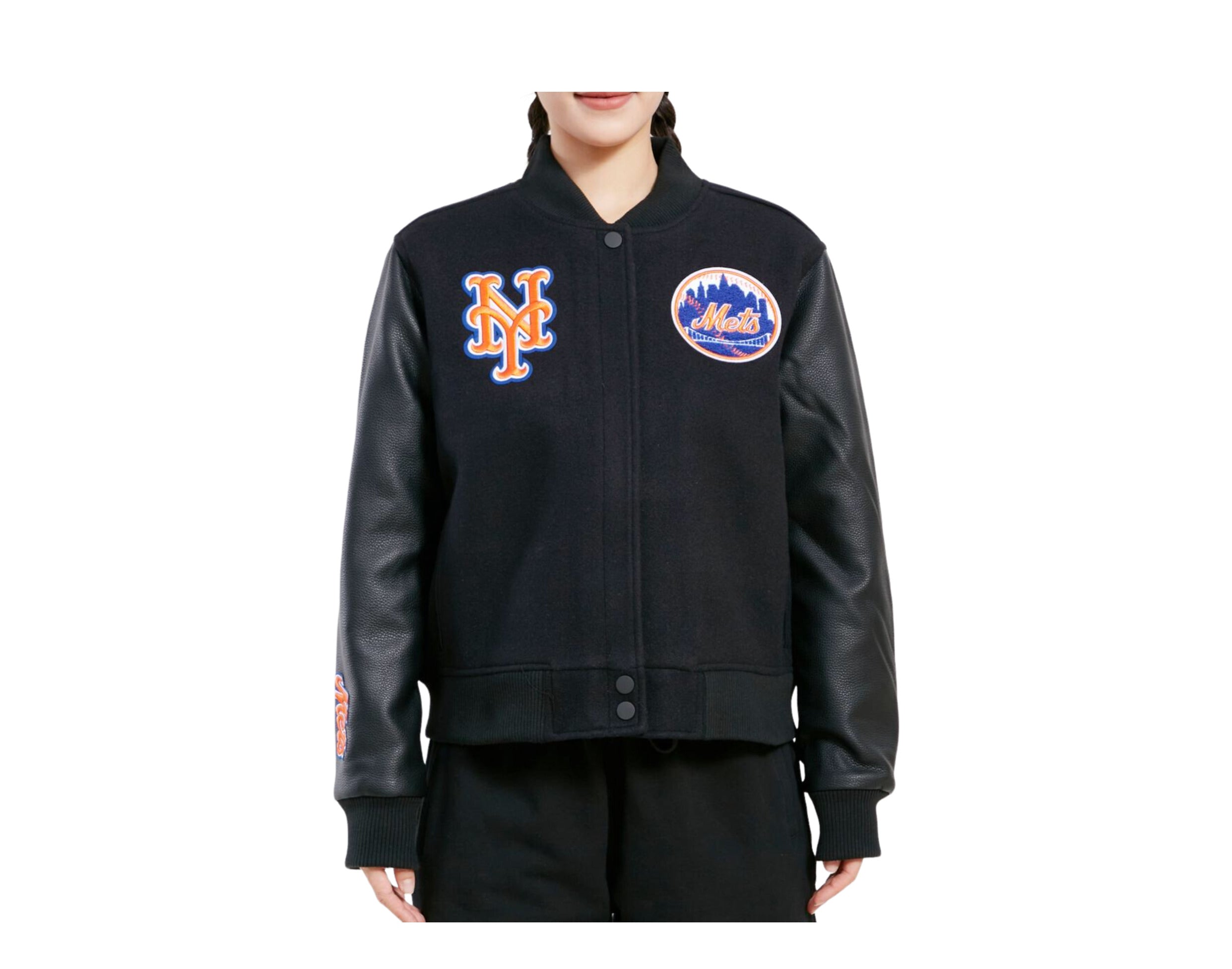 Pro Standard MLB New York Mets Classic Wool Varsity Women's Jacket