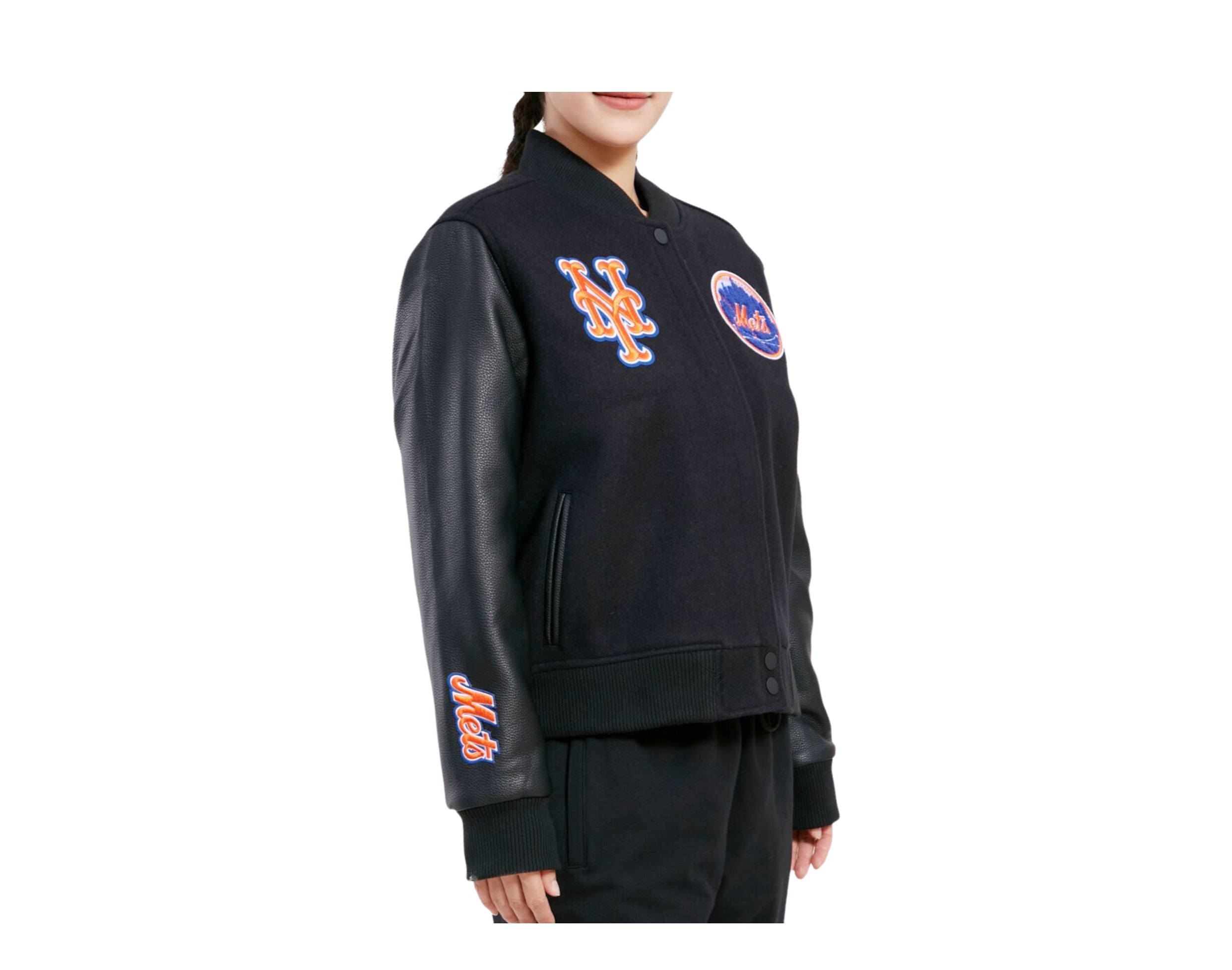 Pro Standard MLB New York Mets Classic Wool Varsity Women's Jacket