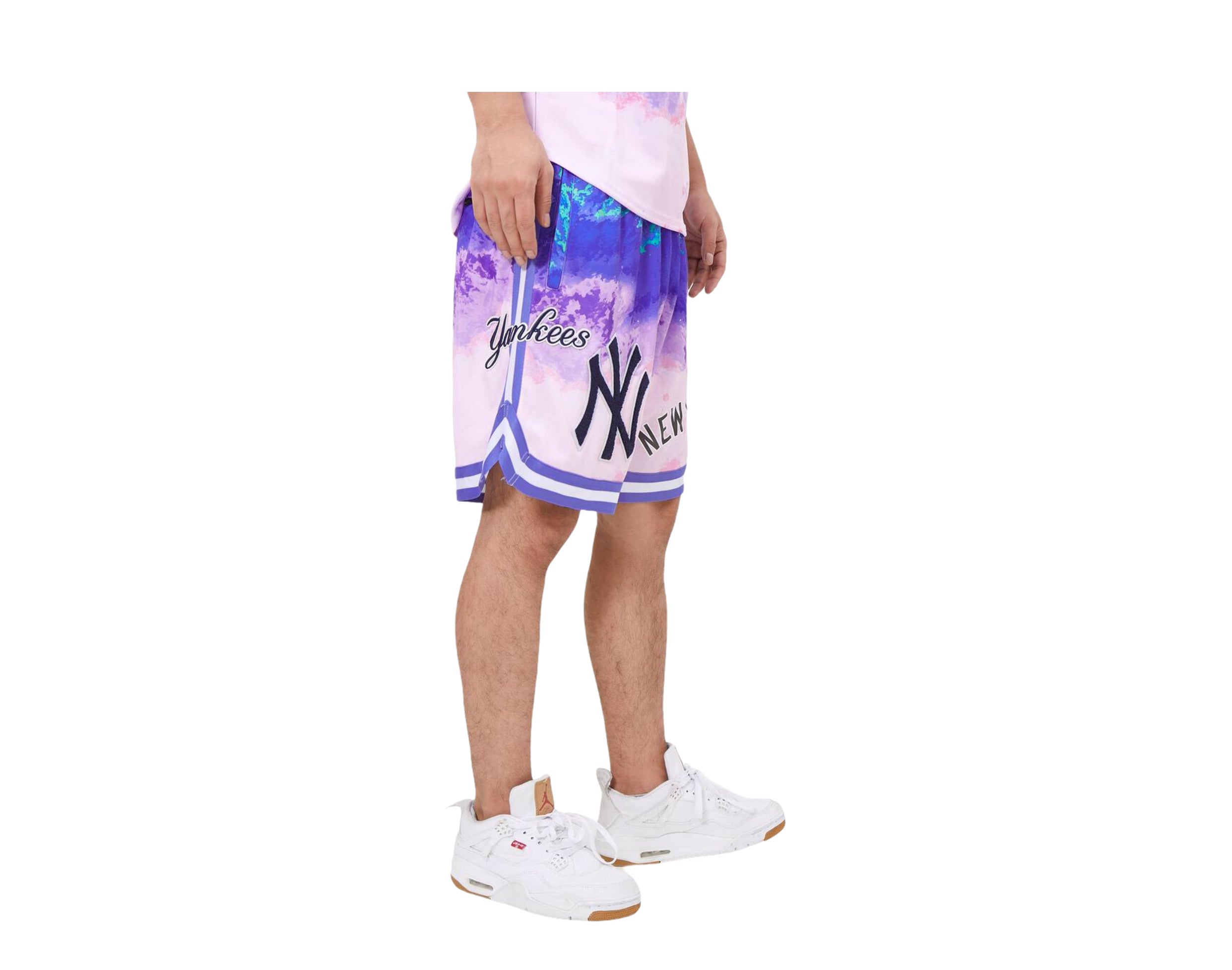 Pro Standard MLB New York Yankees Pro Team Pink Dye Men's Shorts