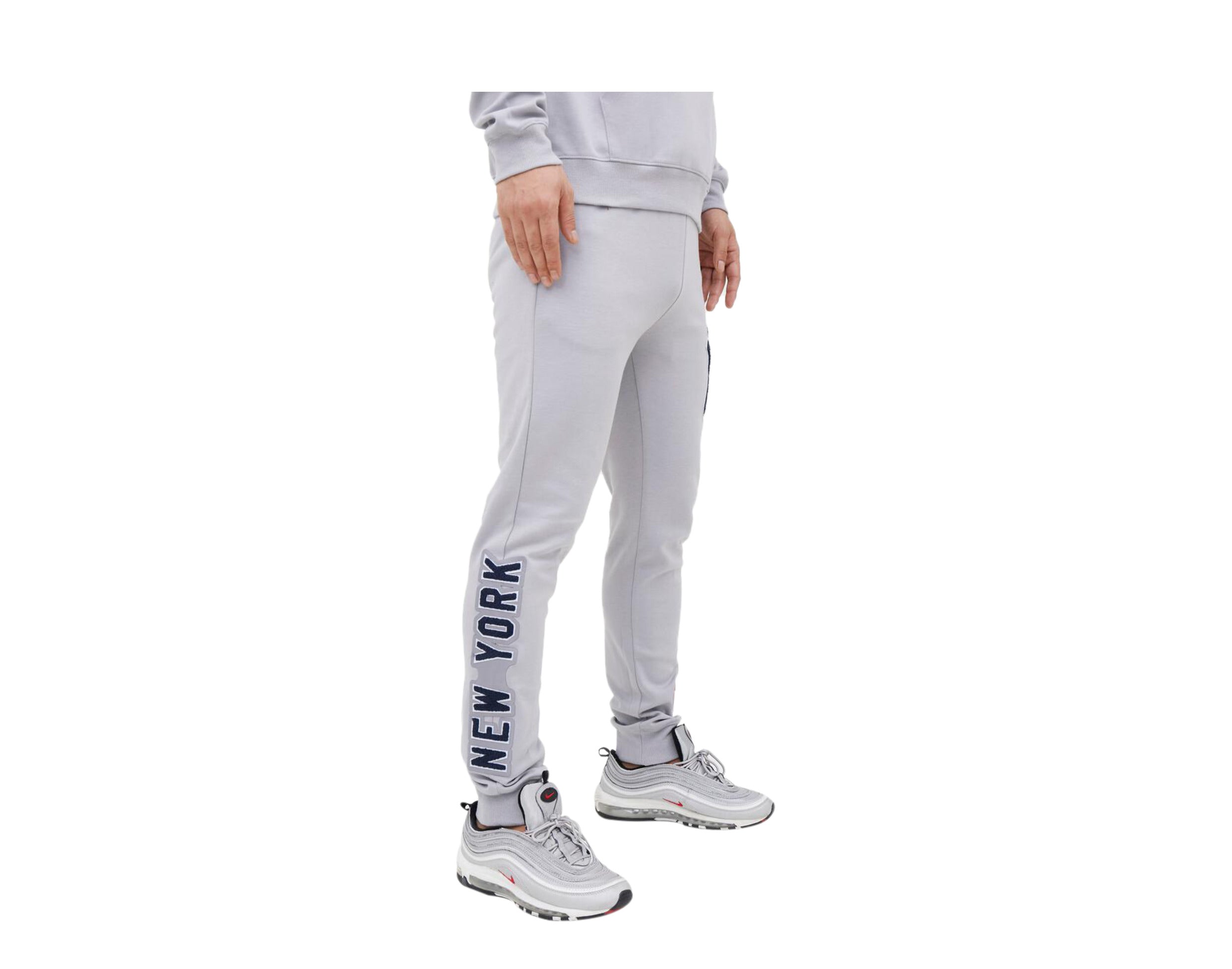 Men's New York Yankees Pro Standard White Team Logo Jogger Pants