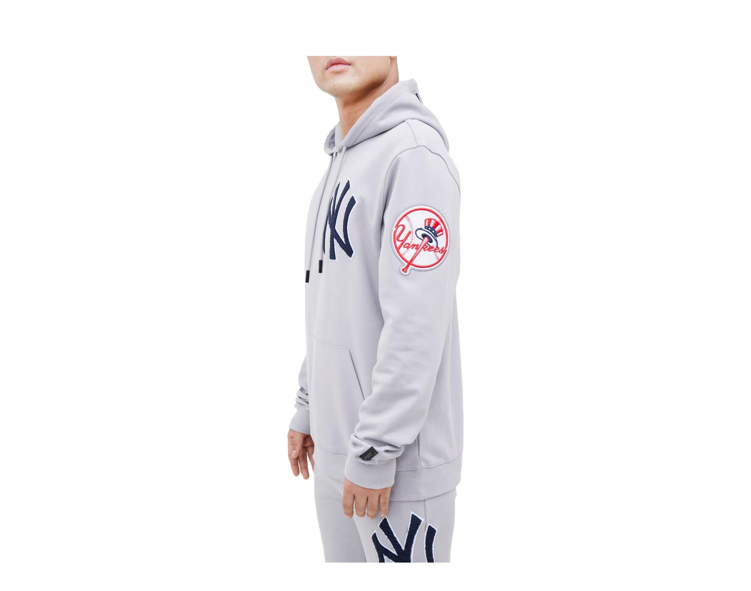 Pro Standard MLB New York Yankees Logo Blended P/O Men's Hoodie