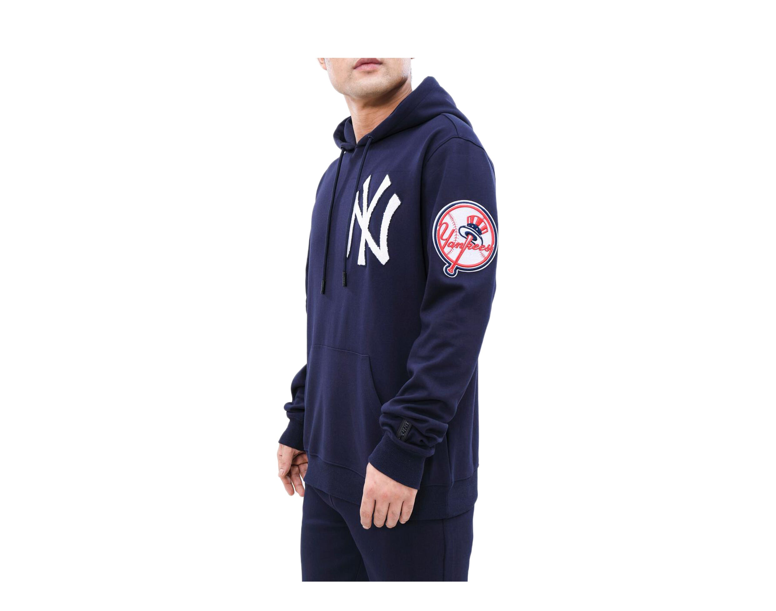 Pro Standard MLB New York Yankees Logo Blended P/O Men's Hoodie