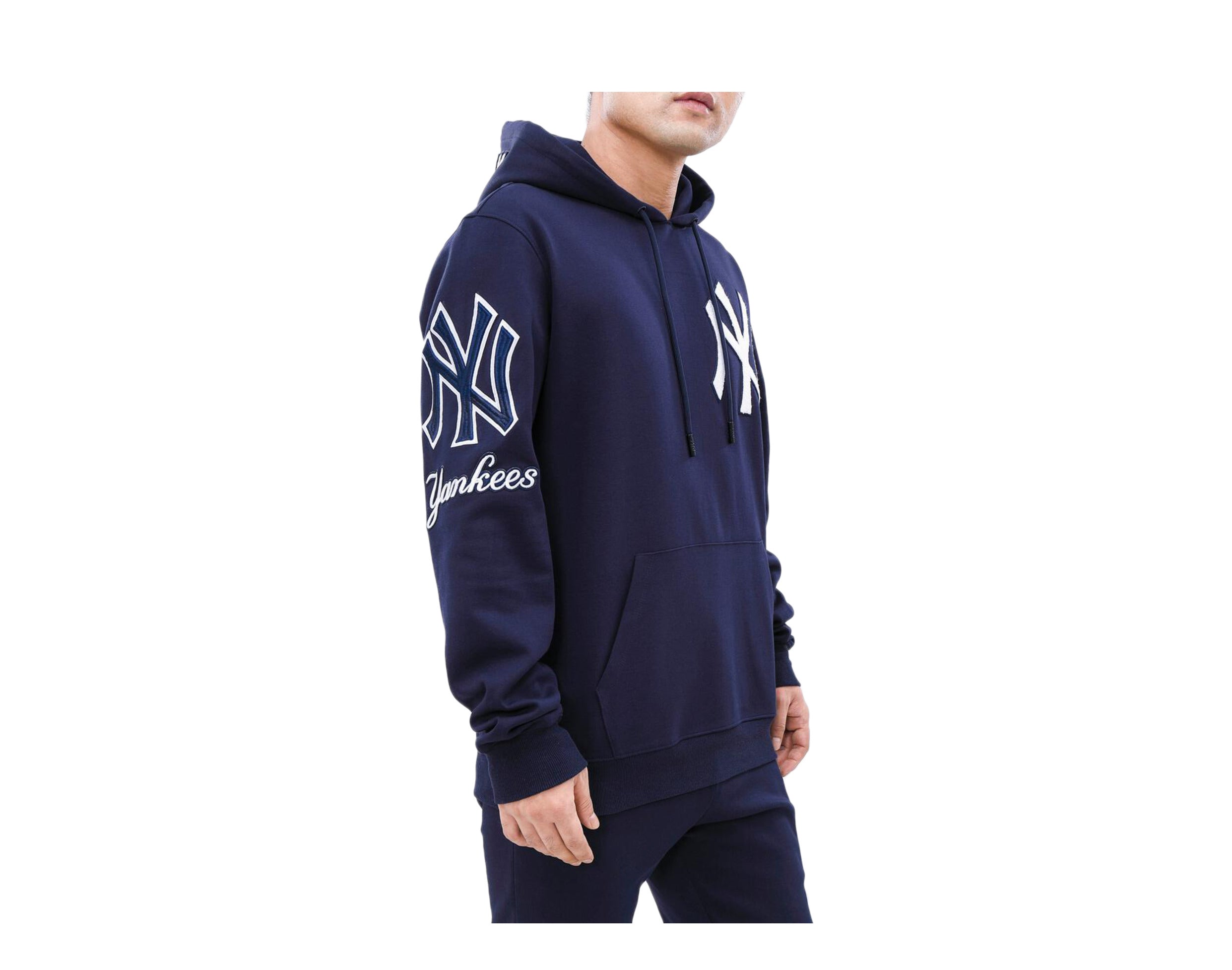 Pro Standard MLB New York Yankees Logo Blended P/O Men's Hoodie