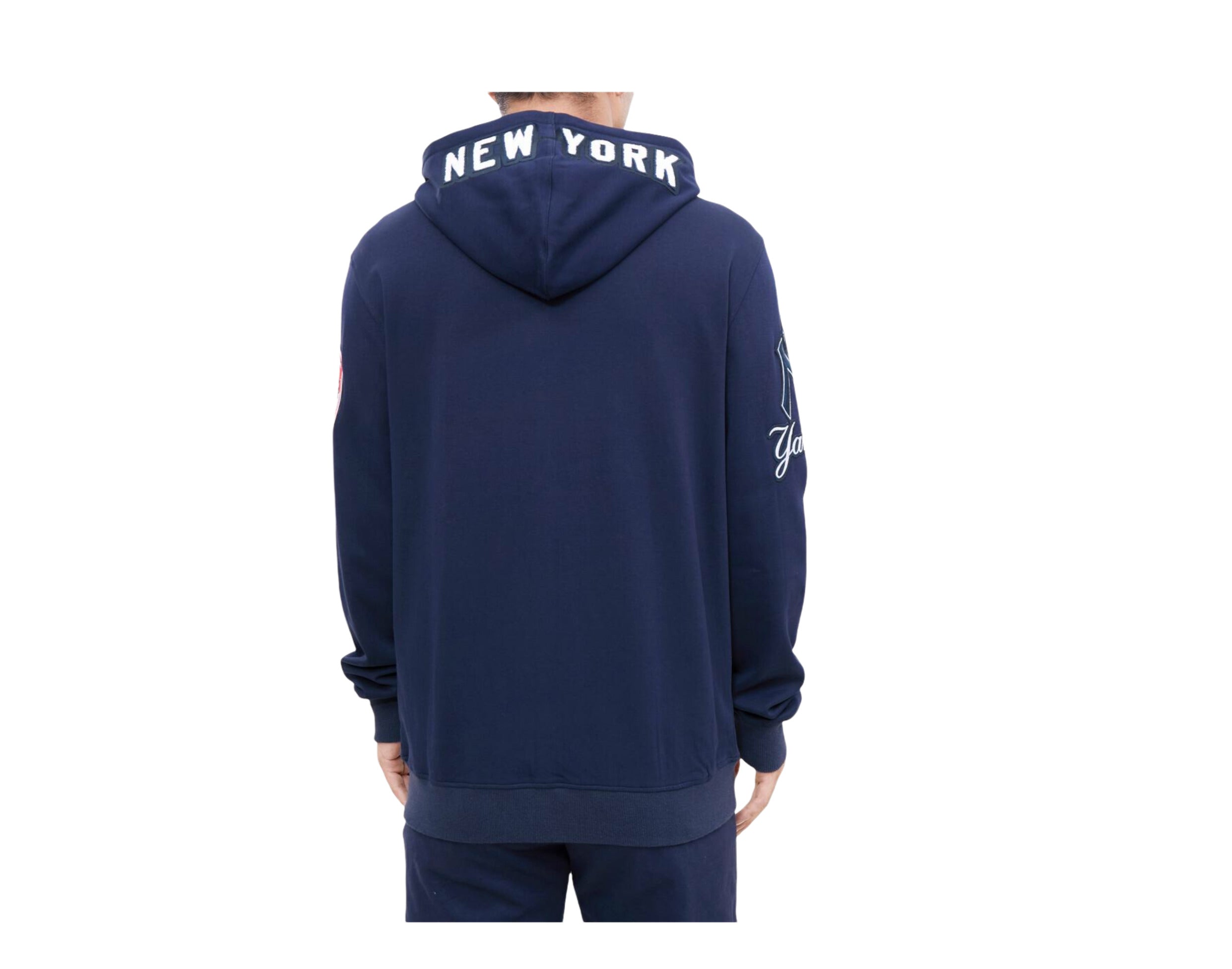 Pro Standard MLB New York Yankees Logo Zip-Up Hoodie