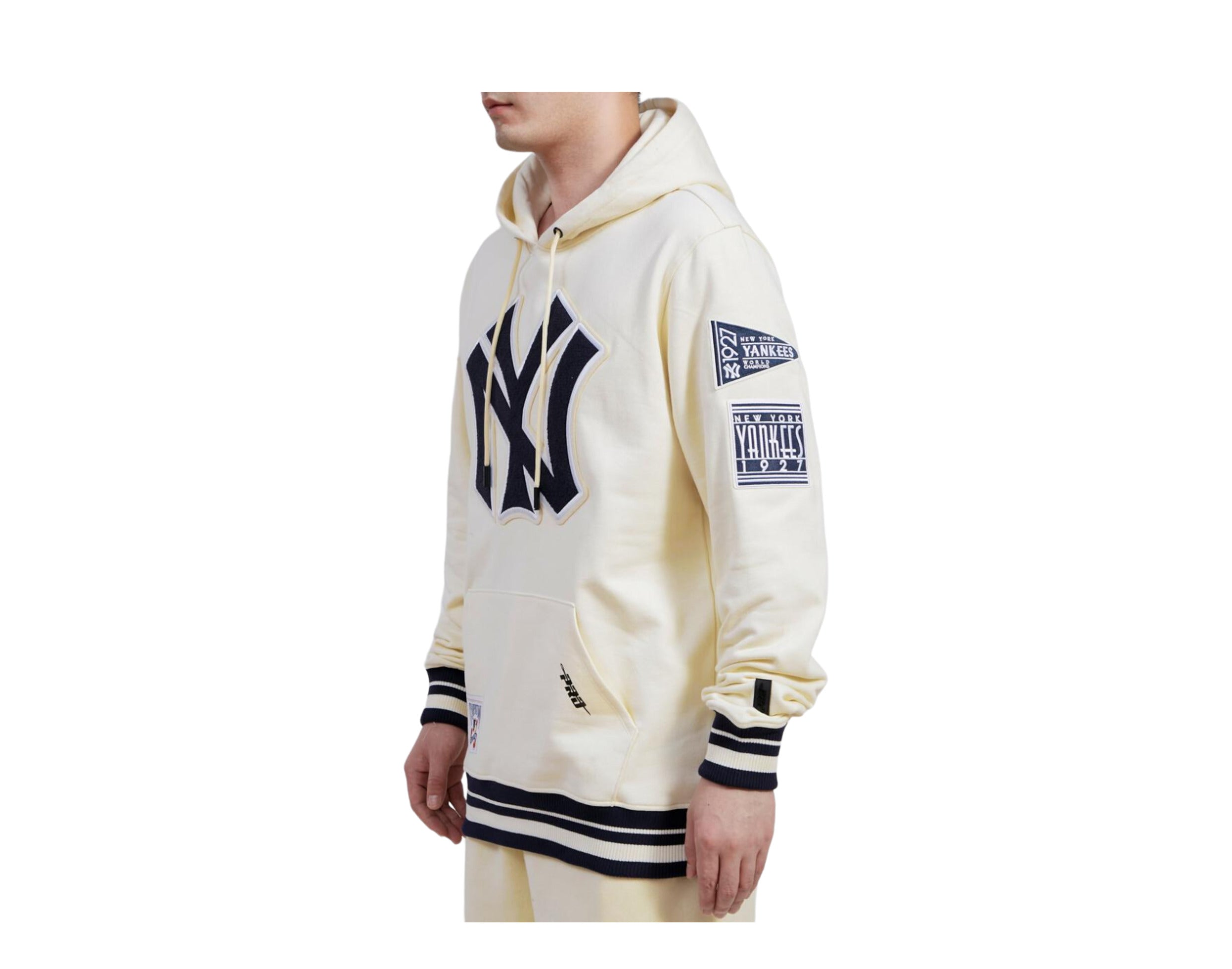 Men's New York Yankees Pro Standard Navy Team Logo Pullover Hoodie