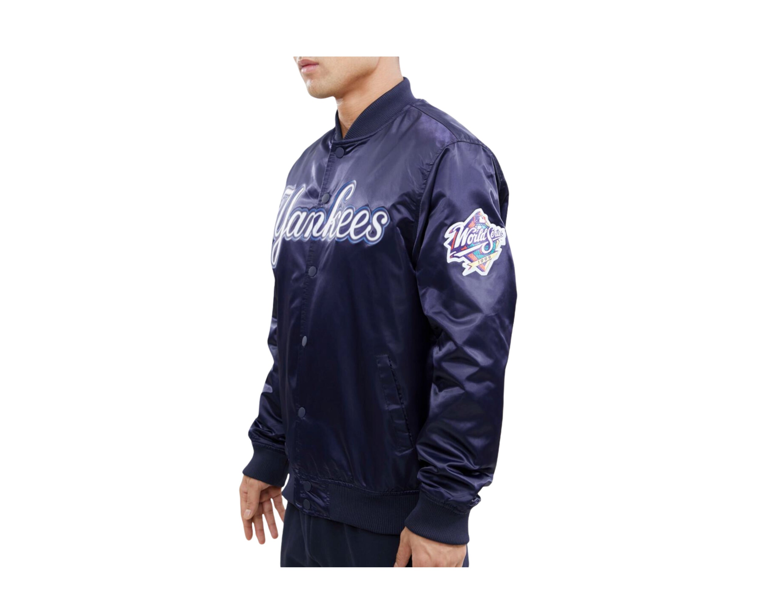 Pro Standard MLB New York Yankees Big Logo WS Satin Jacket