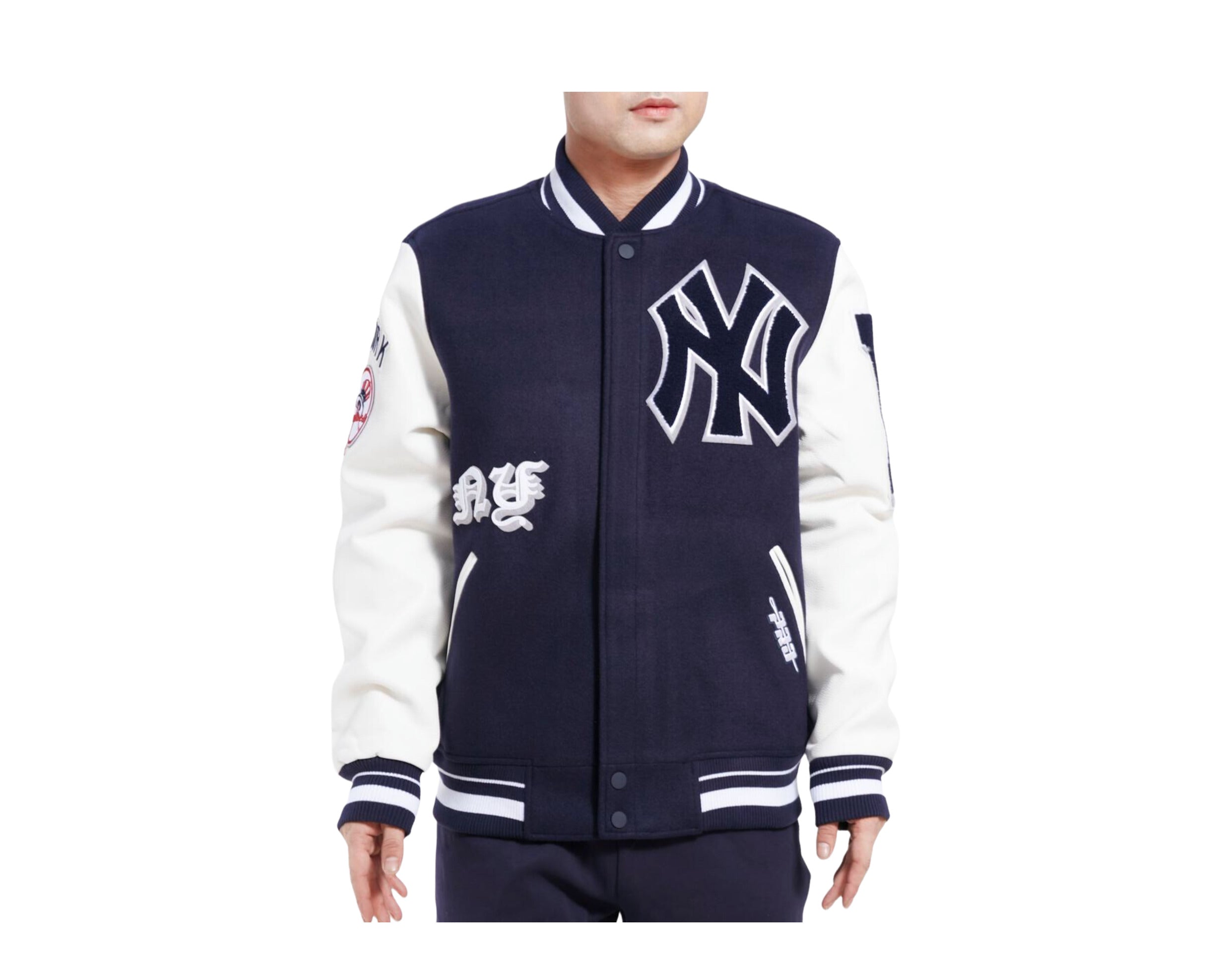 Pro Standard MLB New York Yankees Old English Varsity Men's Jacket