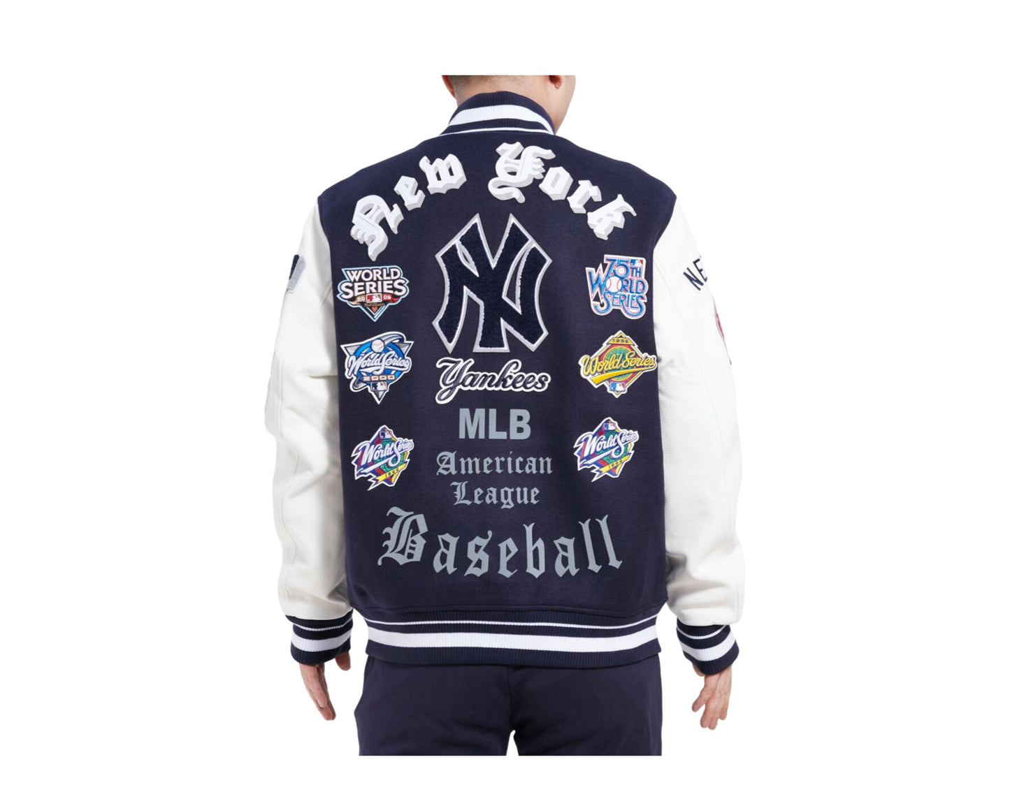 Pro Standard MLB New York Yankees Triple Red Varsity Men's Jacket XL
