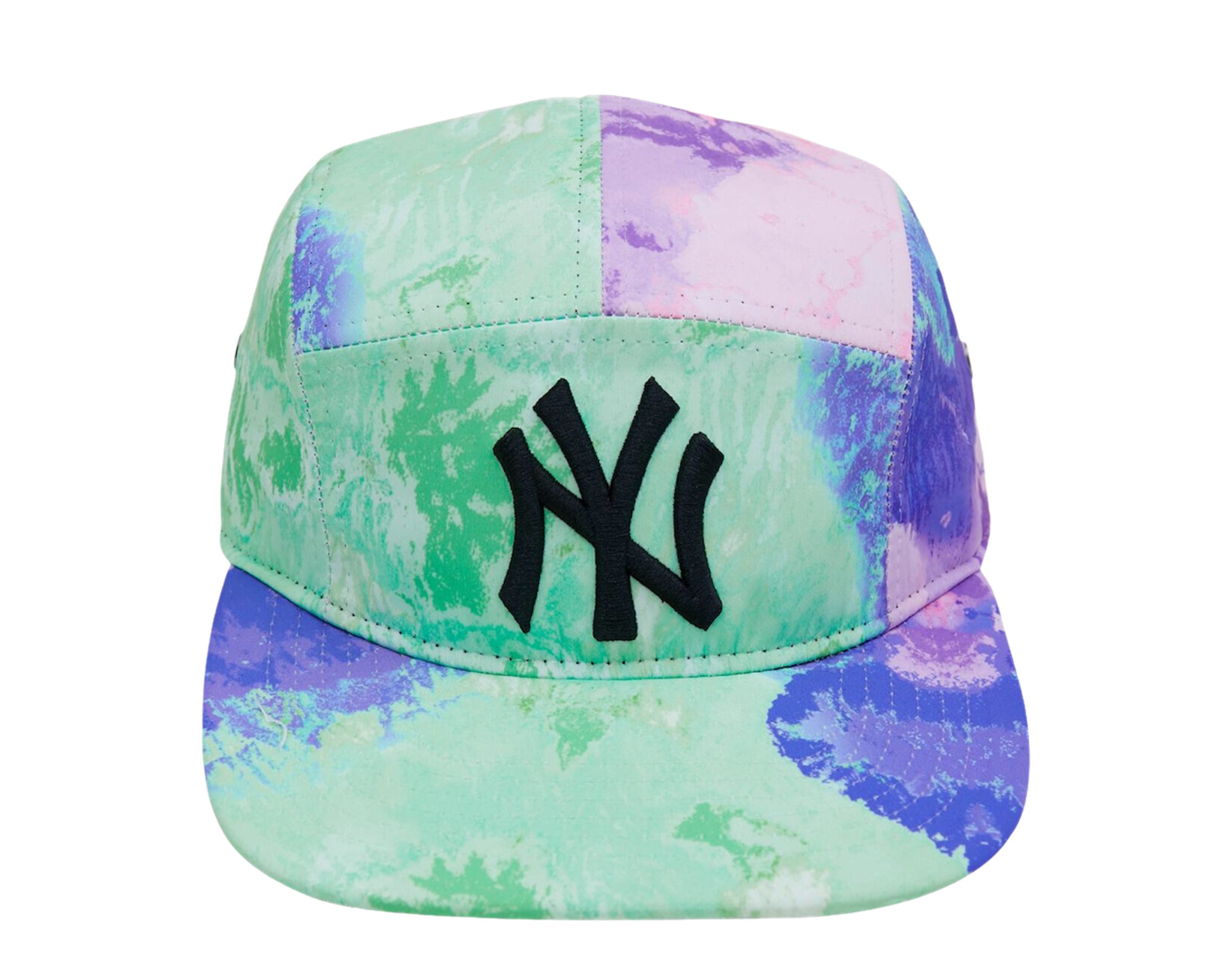 Pro Standard MLB New York Yankees Logo 5 Panel Pink Dye Hat