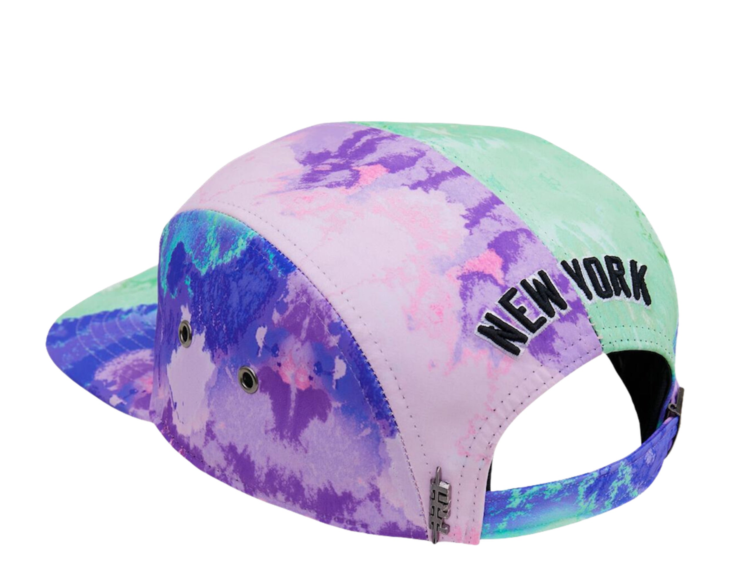 Pro Standard MLB New York Yankees Logo 5 Panel Pink Dye Hat